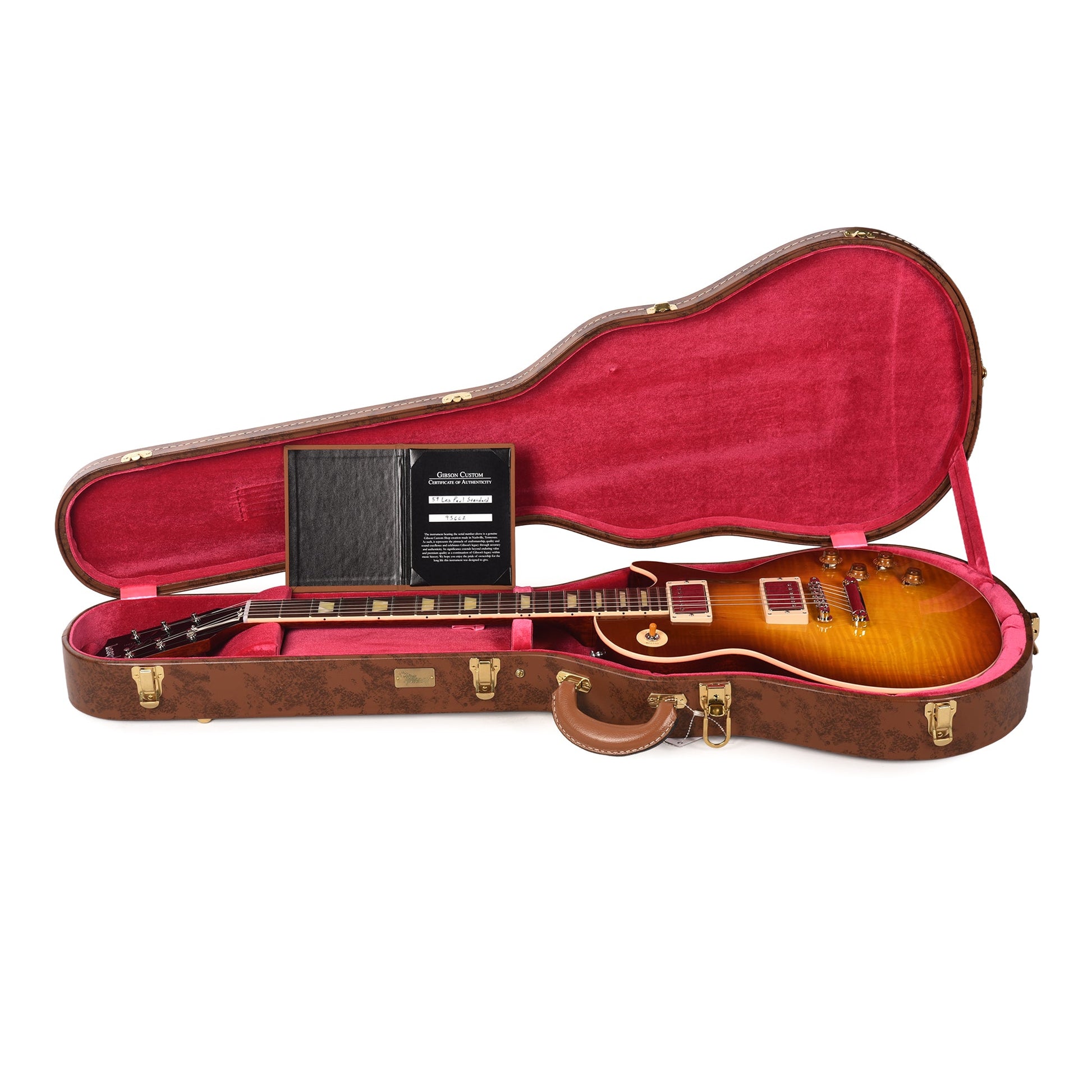 Gibson Custom Shop 1959 Les Paul Standard "CME Spec" Royal Tea Burst Gloss w/59 Carmelita Neck