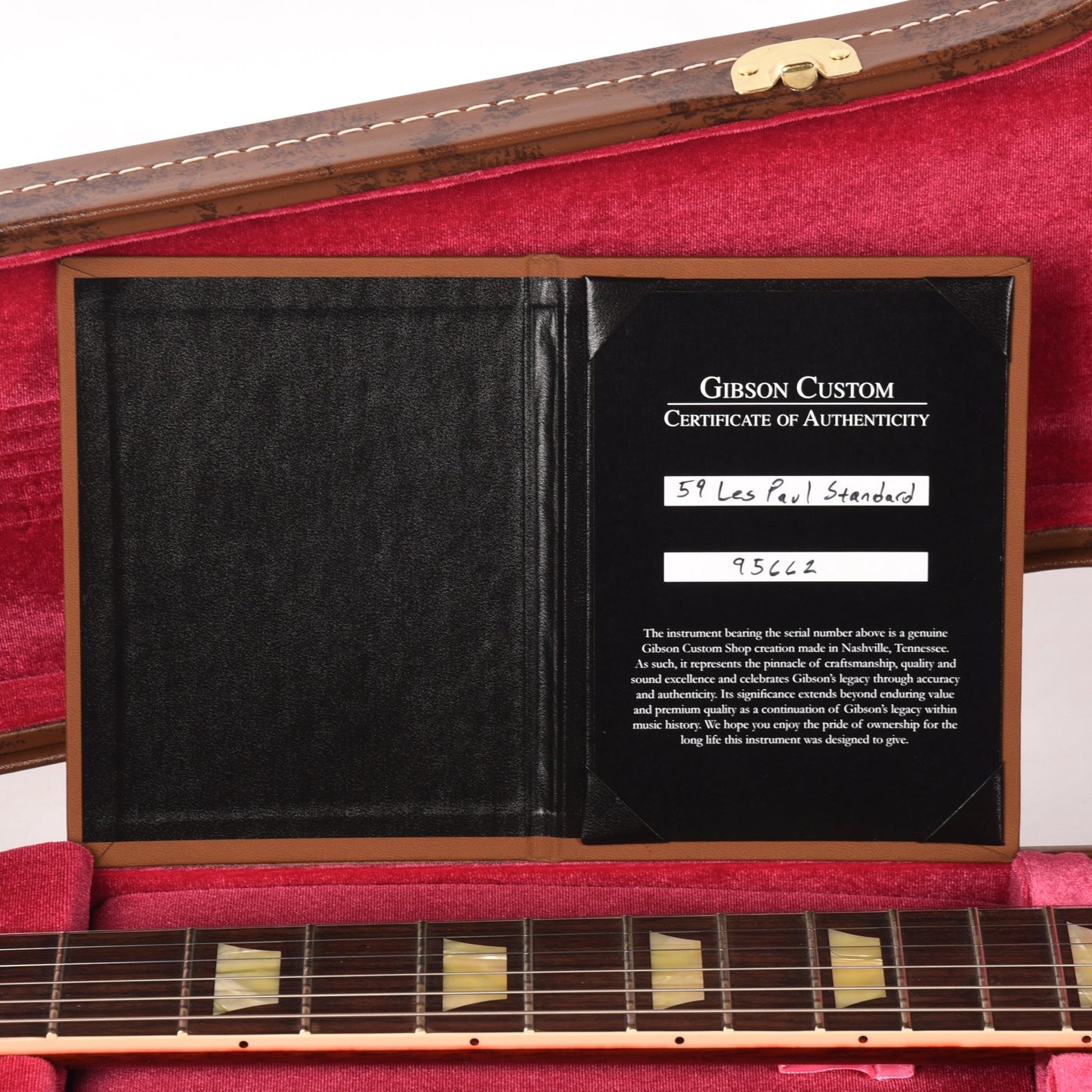 Gibson Custom Shop 1959 Les Paul Standard "CME Spec" Royal Tea Burst Gloss w/59 Carmelita Neck