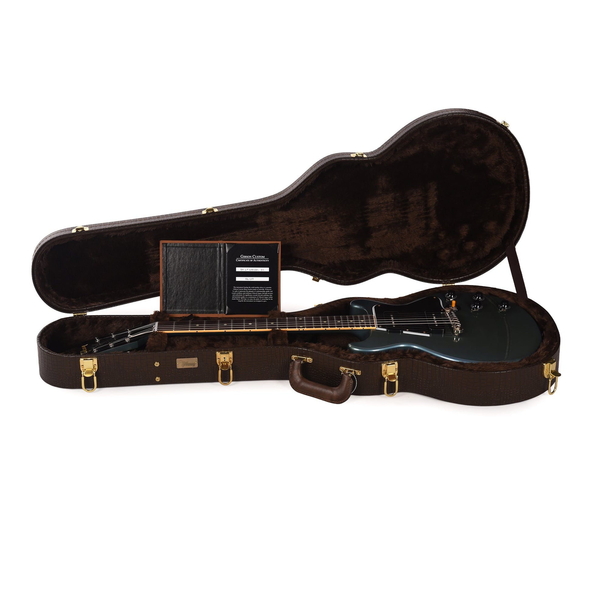 Gibson Custom Shop 1960 Les Paul Special Double Cut Antique Pelham Blue VOS