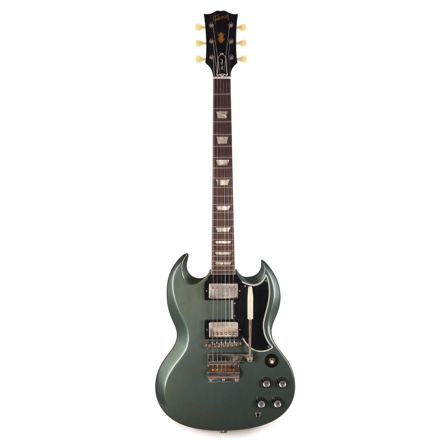 Gibson Custom Shop 1961 Les Paul SG Standard "CME Spec" Heavy Antique Pelham Blue VOS w/Flat Short Maestro Vibrola