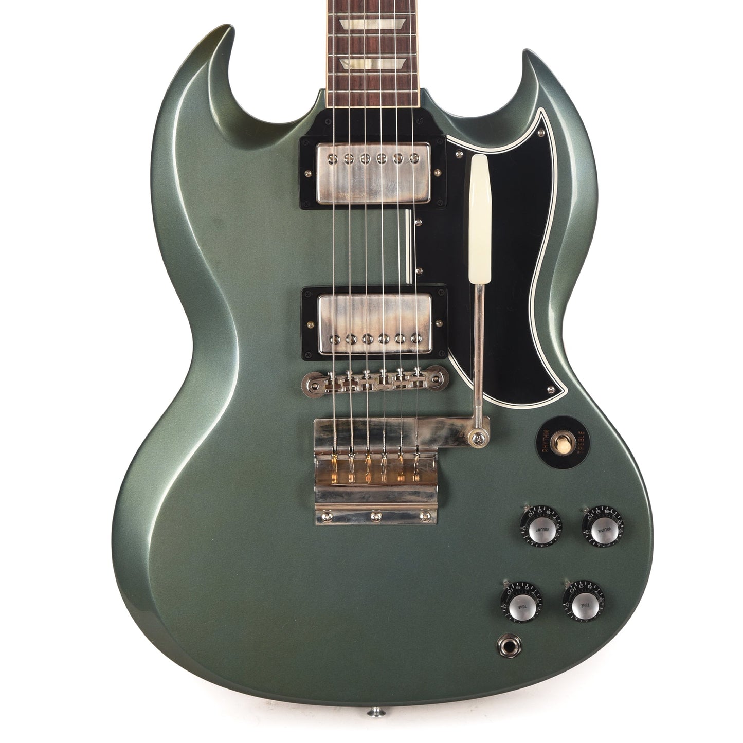 Gibson Custom Shop 1961 Les Paul SG Standard "CME Spec" Heavy Antique Pelham Blue VOS w/Flat Short Maestro Vibrola
