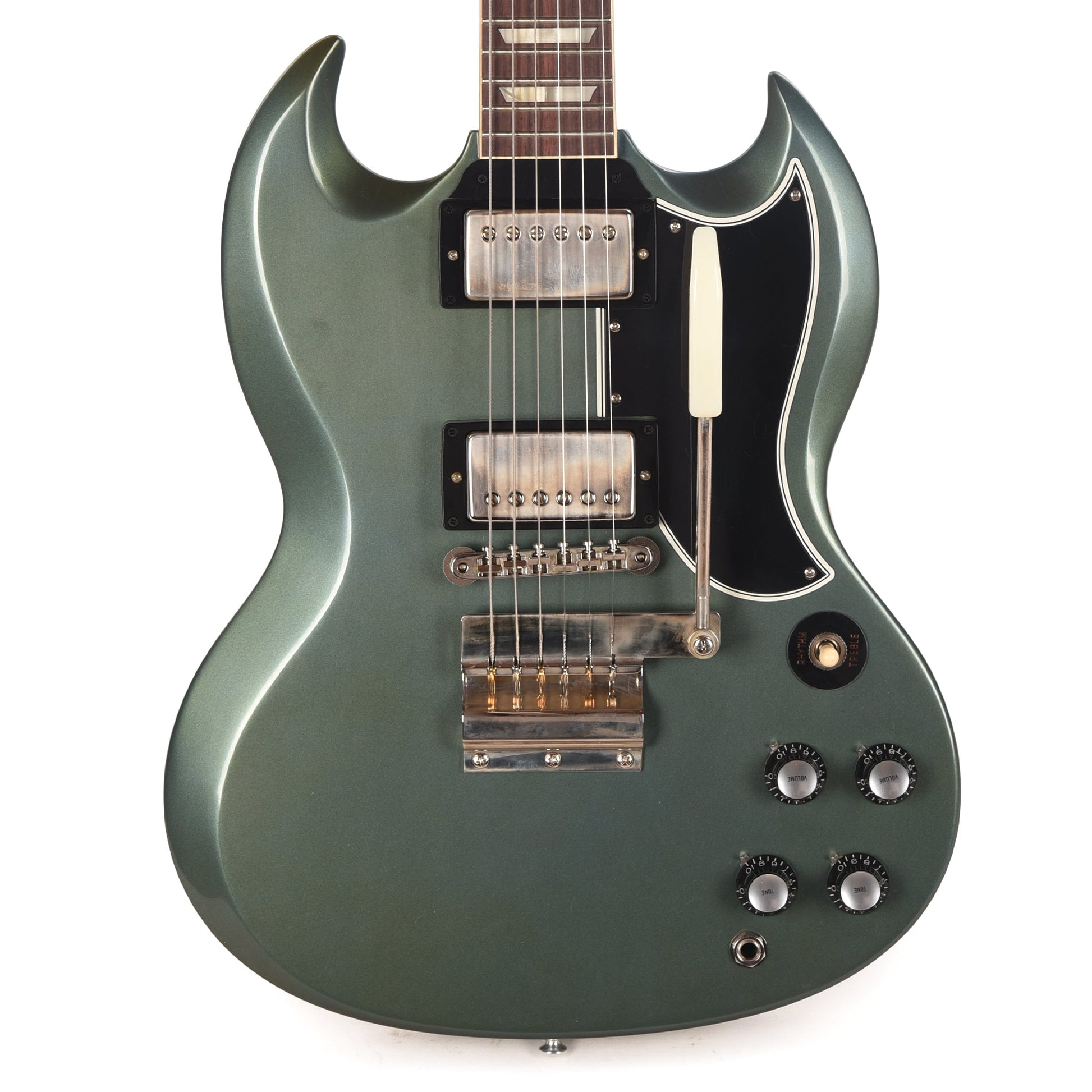Gibson Custom Shop 1961 Les Paul SG Standard "CME Spec" Heavy Antique Pelham Blue VOS w/Flat Short Maestro Vibrola