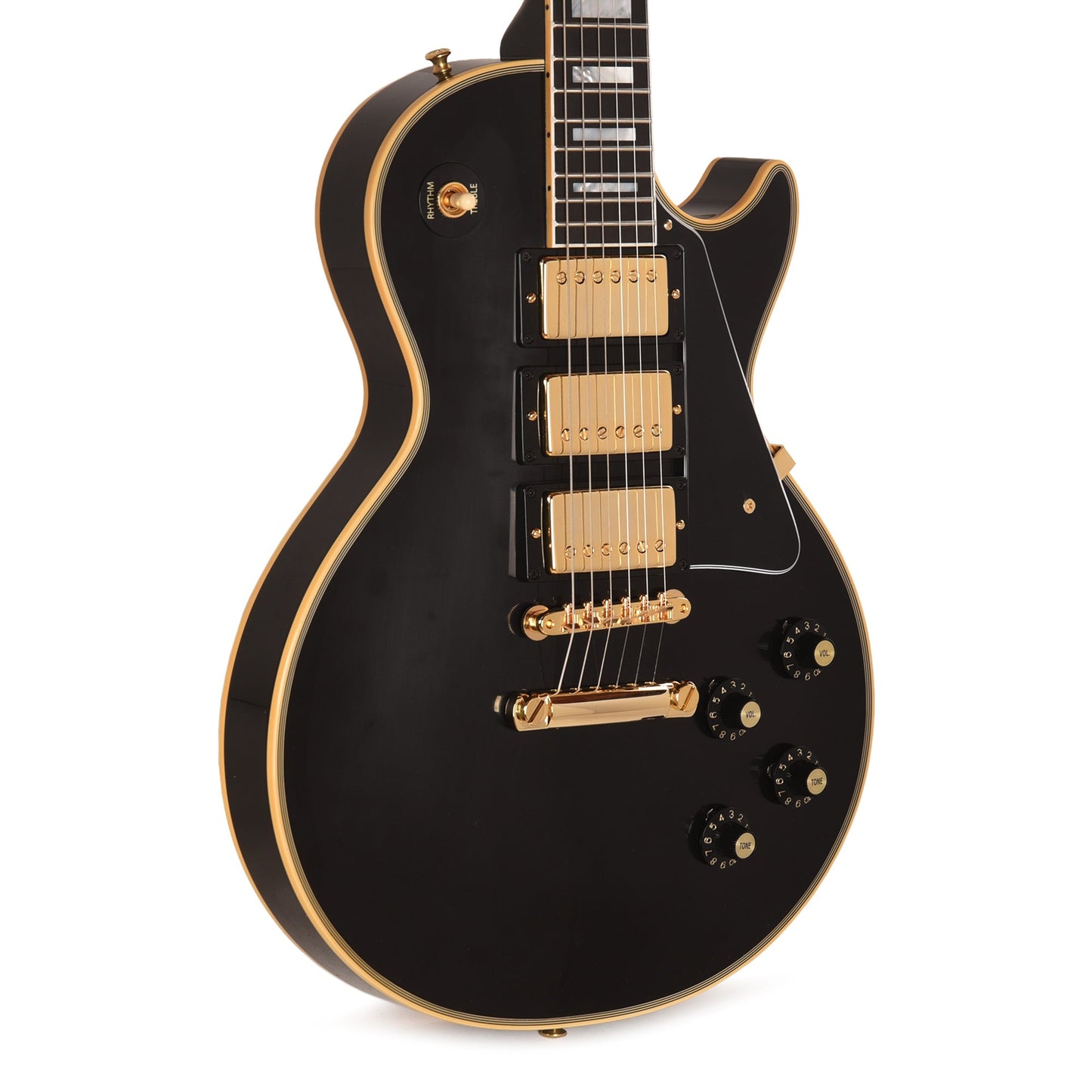 Gibson Custom Shop 1968 Les Paul Custom 3-Pickup "CME Spec" Ebony VOS w/Chambered Body