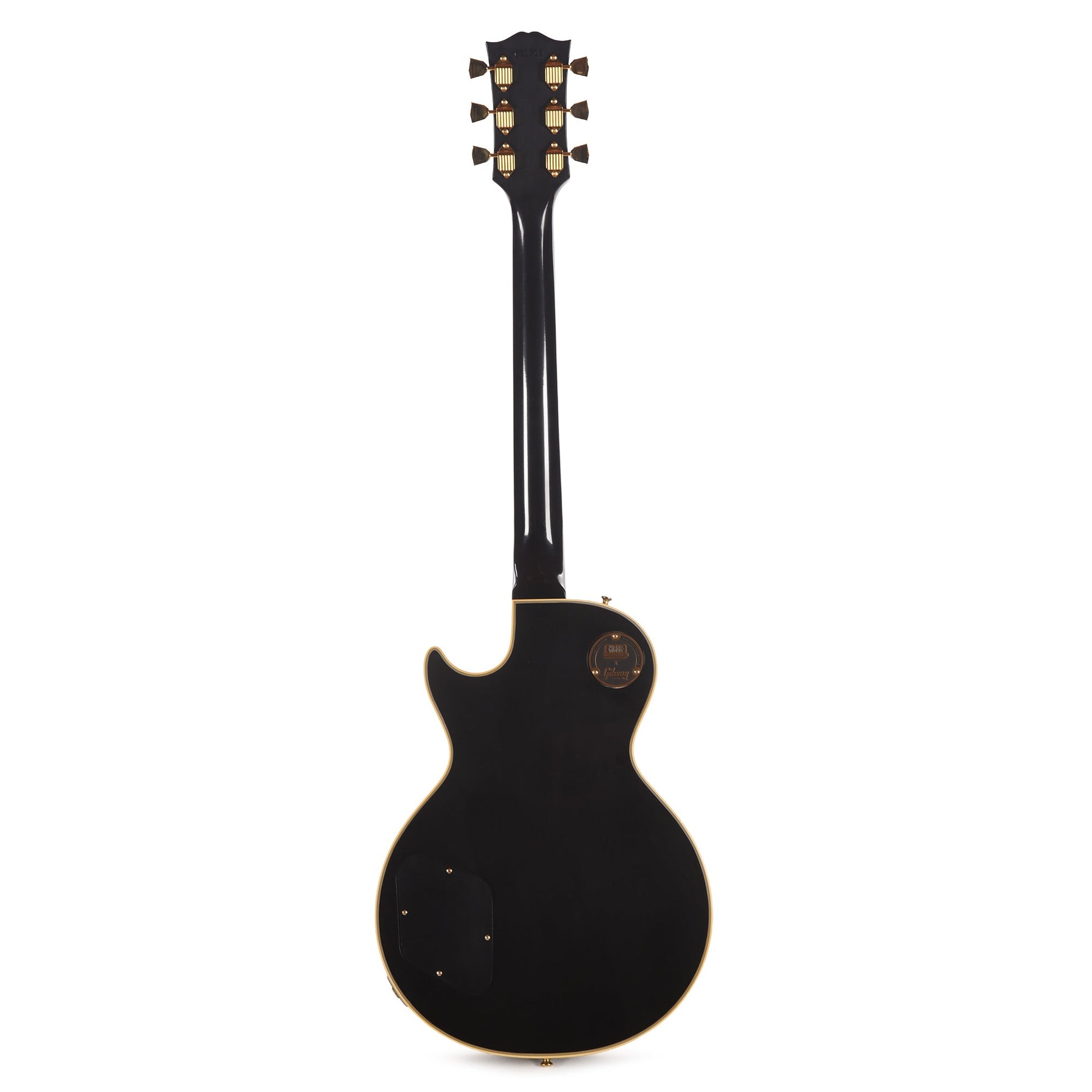Gibson Custom Shop 1968 Les Paul Custom 3-Pickup "CME Spec" Ebony VOS w/Chambered Body