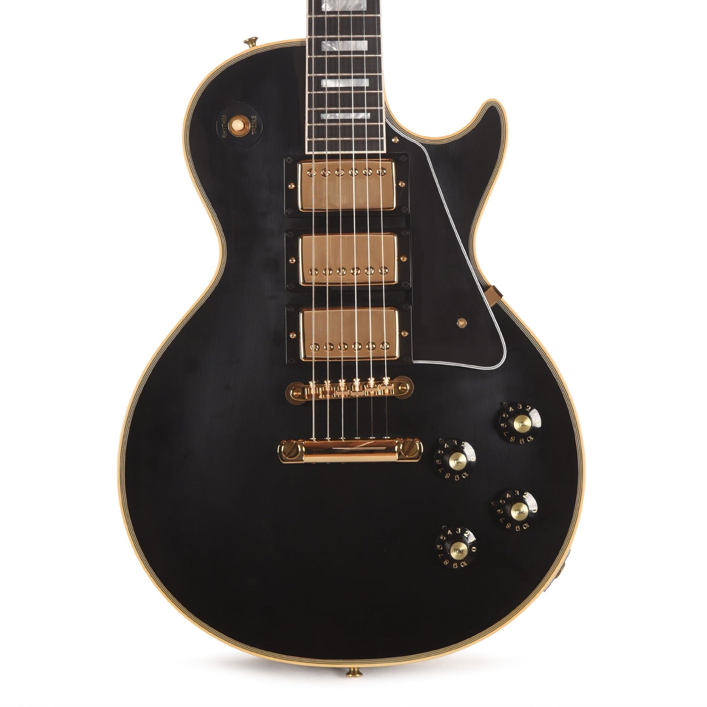 Gibson Custom Shop 1968 Les Paul Custom 3-Pickup "CME Spec" Ebony VOS w/Chambered Body