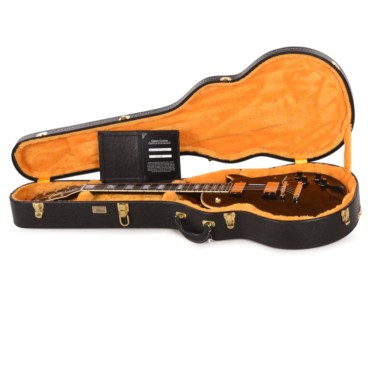 Gibson Custom Shop 1968 Les Paul Custom "CME Spec" Ebony VOS w/Chambered Body