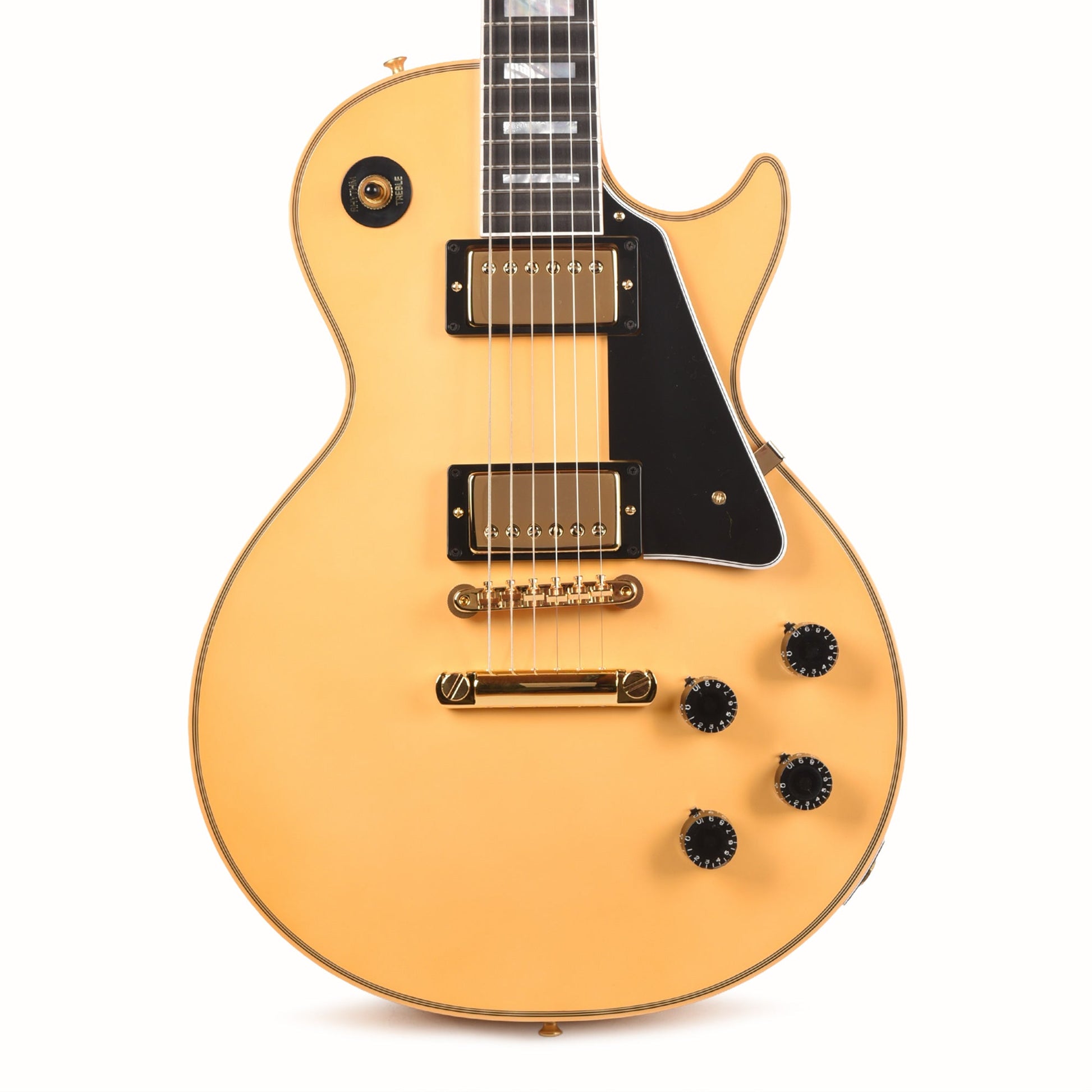 Gibson Custom Shop 1968 Les Paul Custom "CME Spec" Heavy Antique White VOS w/Chambered Body & Custom "S" Buckers