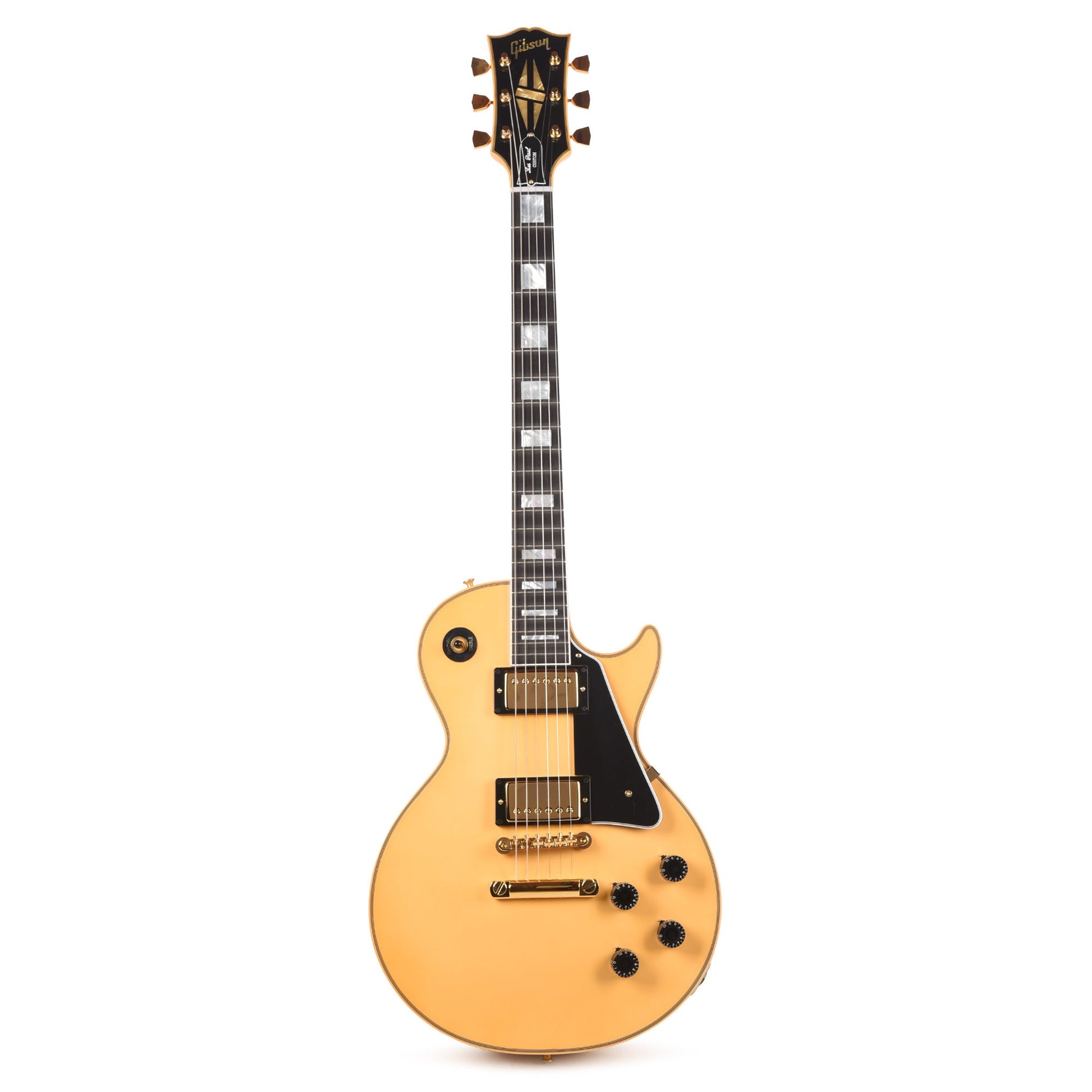 Gibson Custom Shop 1968 Les Paul Custom "CME Spec" Heavy Antique White VOS w/Chambered Body & Custom "S" Buckers