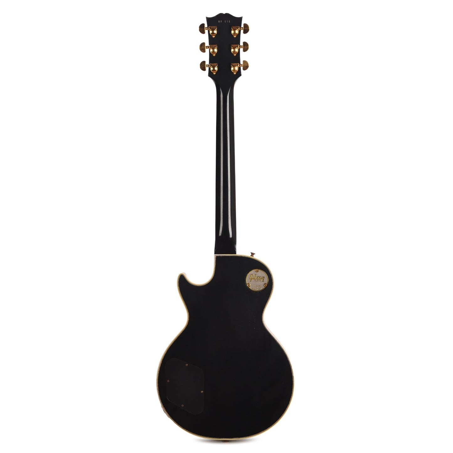 Gibson Custom Shop Artist Collector's Edition Mick Ronson 1968 Les Paul Custom Ebony/Antique Natural Murphy Lab Aged