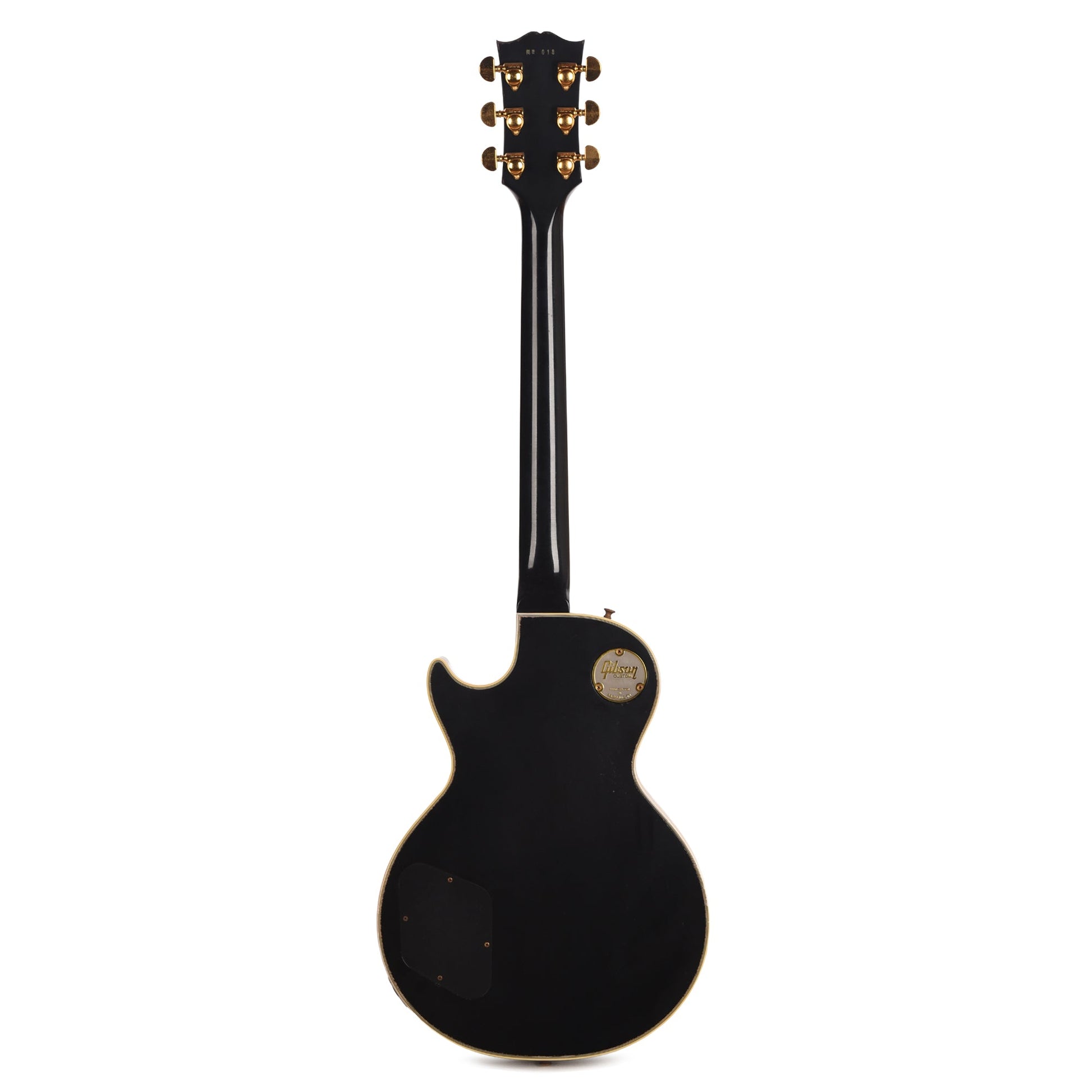 Gibson Custom Shop Artist Collector's Edition Mick Ronson 1968 Les Paul Custom Ebony/Antique Natural Murphy Lab Aged