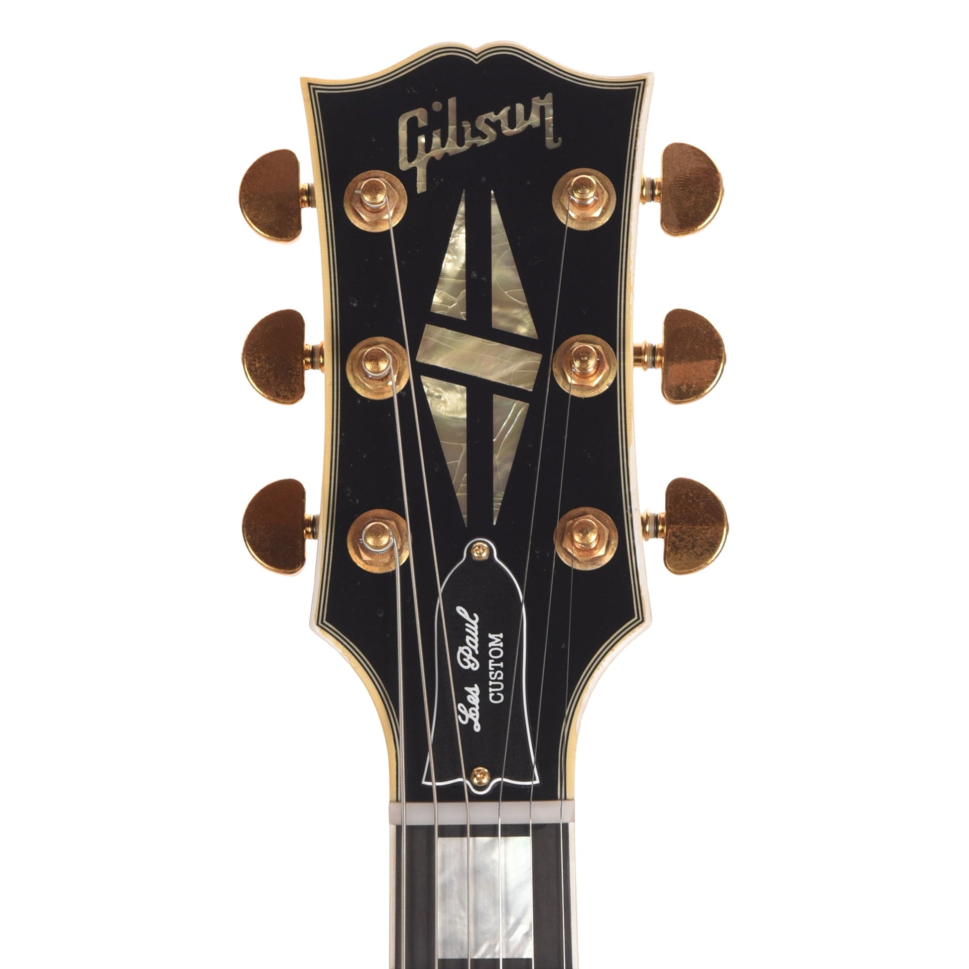 Gibson Custom Shop Artist Collector's Edition Mick Ronson 1968 Les Paul Custom Ebony/Antique Natural Murphy Lab Aged