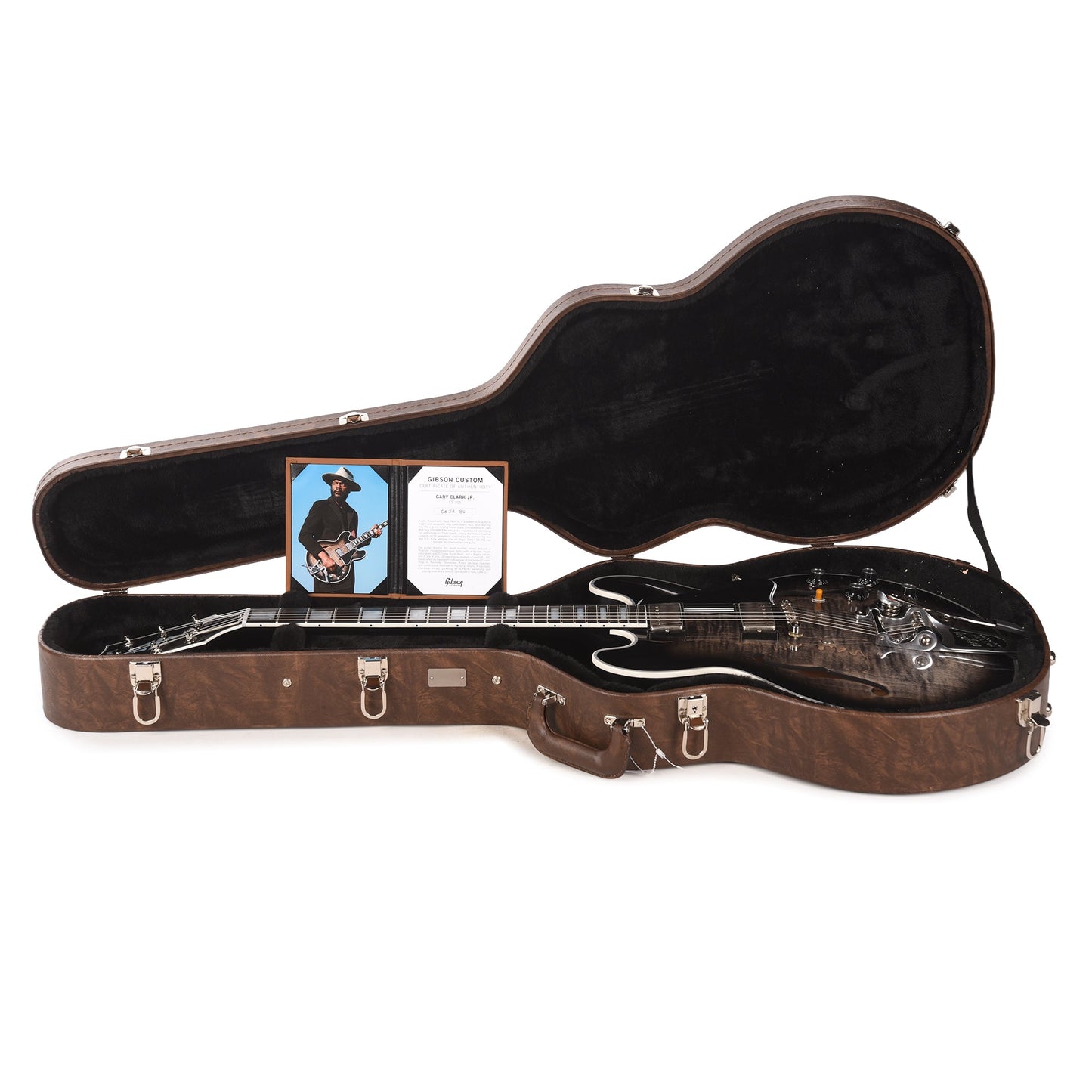 Gibson Custom Shop Artist Gary Clark Jr. ES-355 Cobra Burst VOS