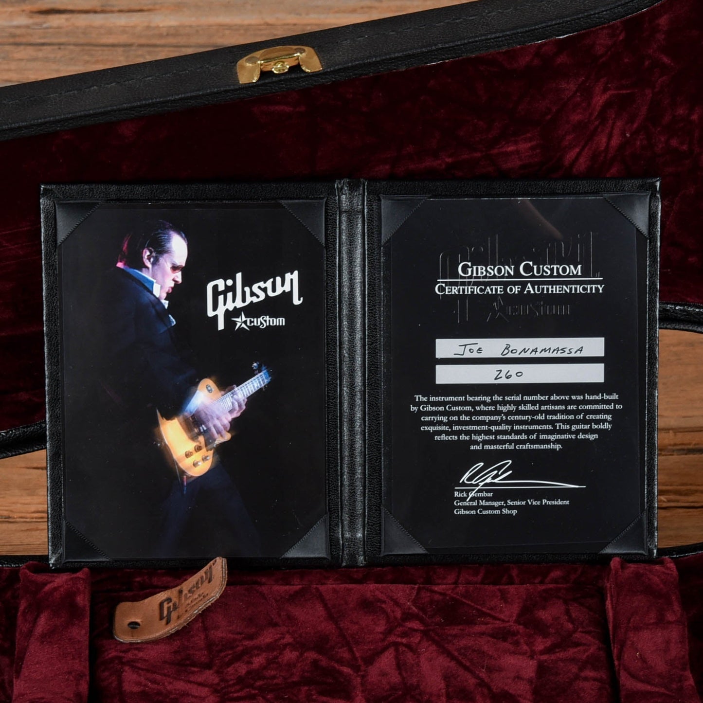Gibson Custom Shop Joe Bonamassa 1957 Les Paul Goldtop 2008