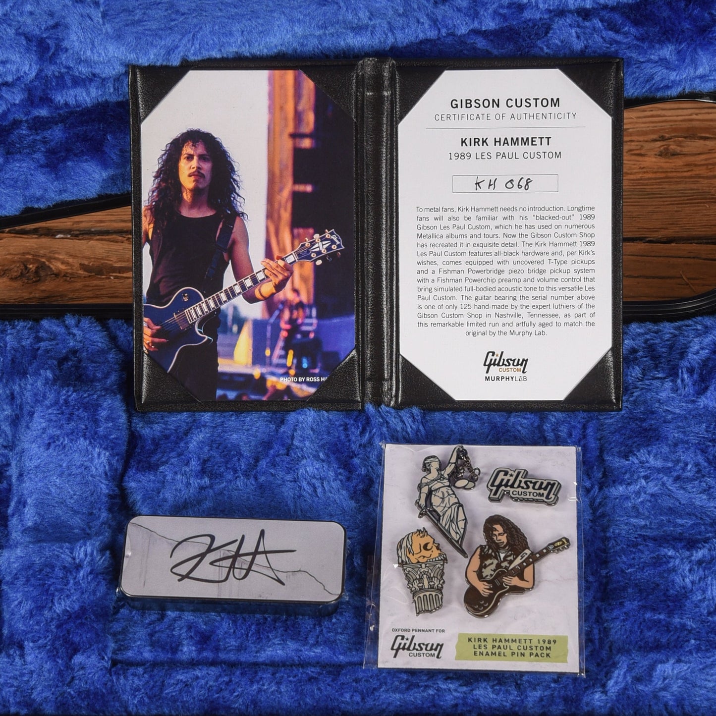 Gibson Custom Shop Kirk Hammett '89 Les Paul Custom Black 2023