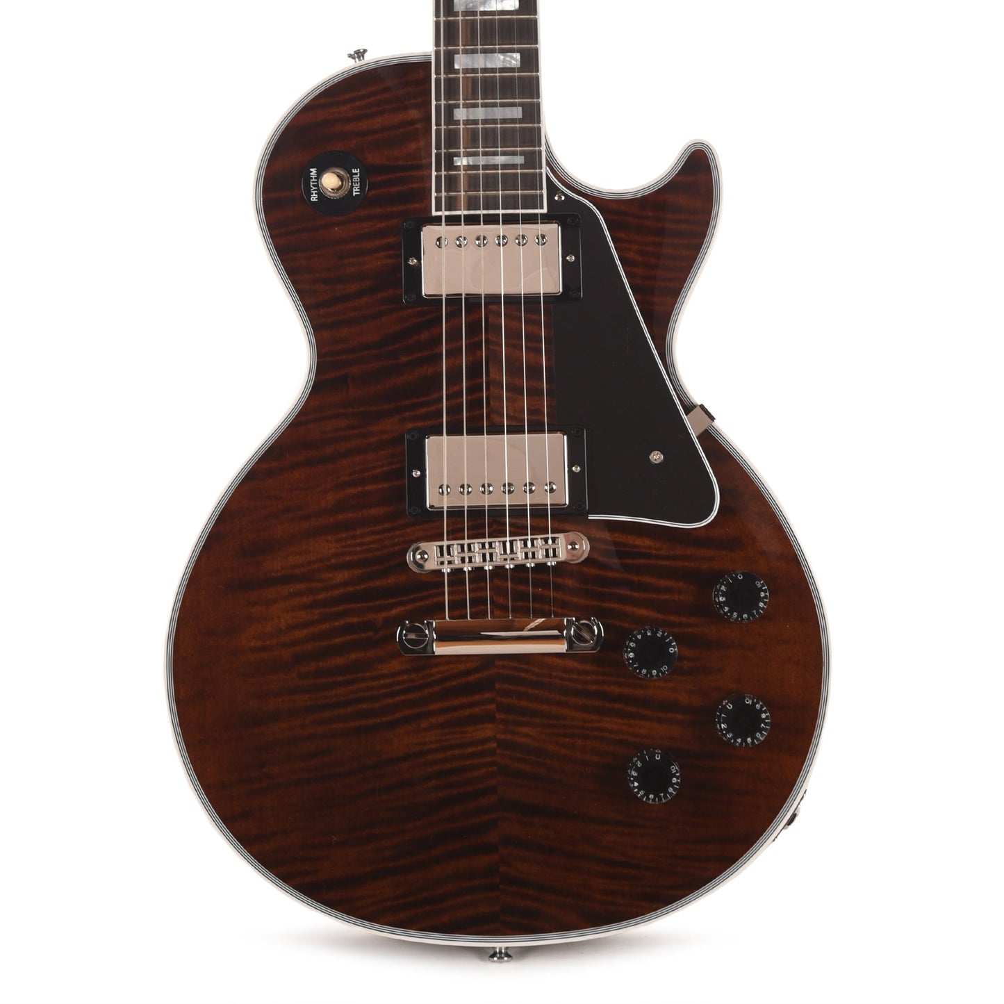 Gibson Custom Shop Les Paul Custom Figured Root Beer Gloss w/Zebra Custombuckers