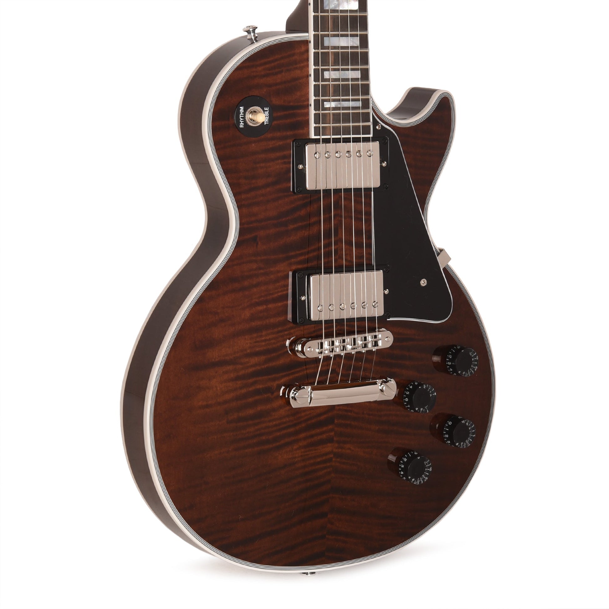 Gibson Custom Shop Les Paul Custom Figured Root Beer Gloss w/Zebra Custombuckers