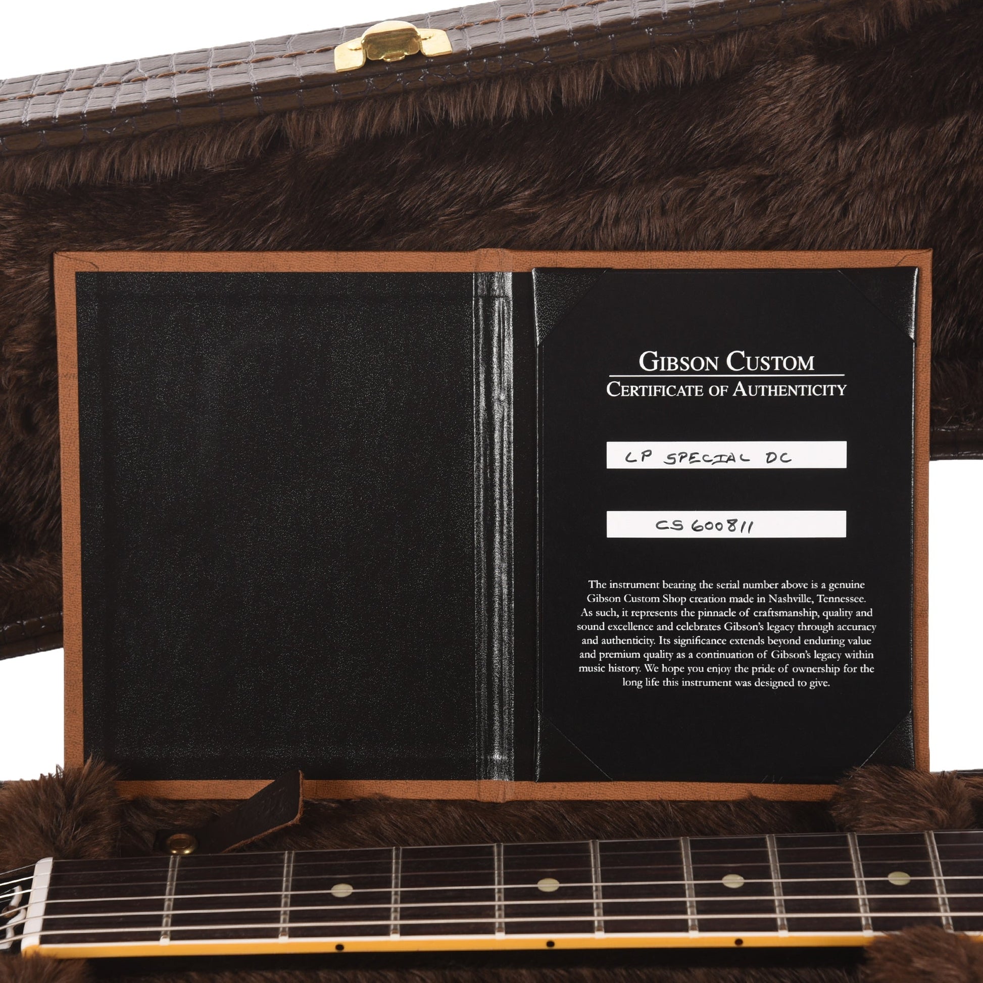 Gibson Custom Shop Les Paul Special Double Cut "CME Spec" Antique Ebony VOS w/Custom "S" Buckers