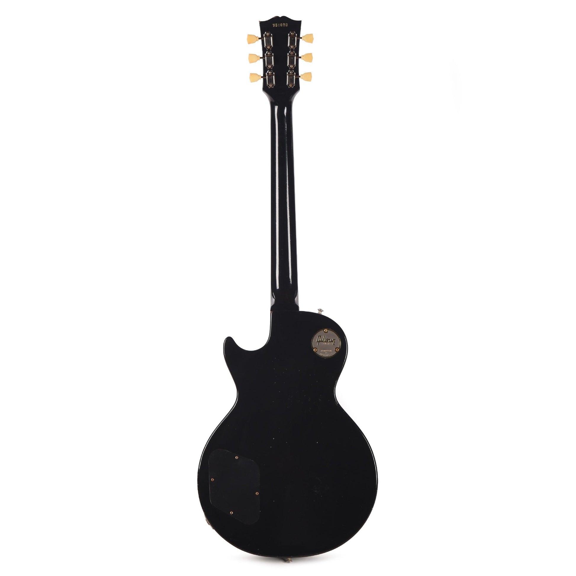 Gibson Custom Shop Limited Run 1957 Les Paul Standard Antique Ebony Murphy Lab Light Aged