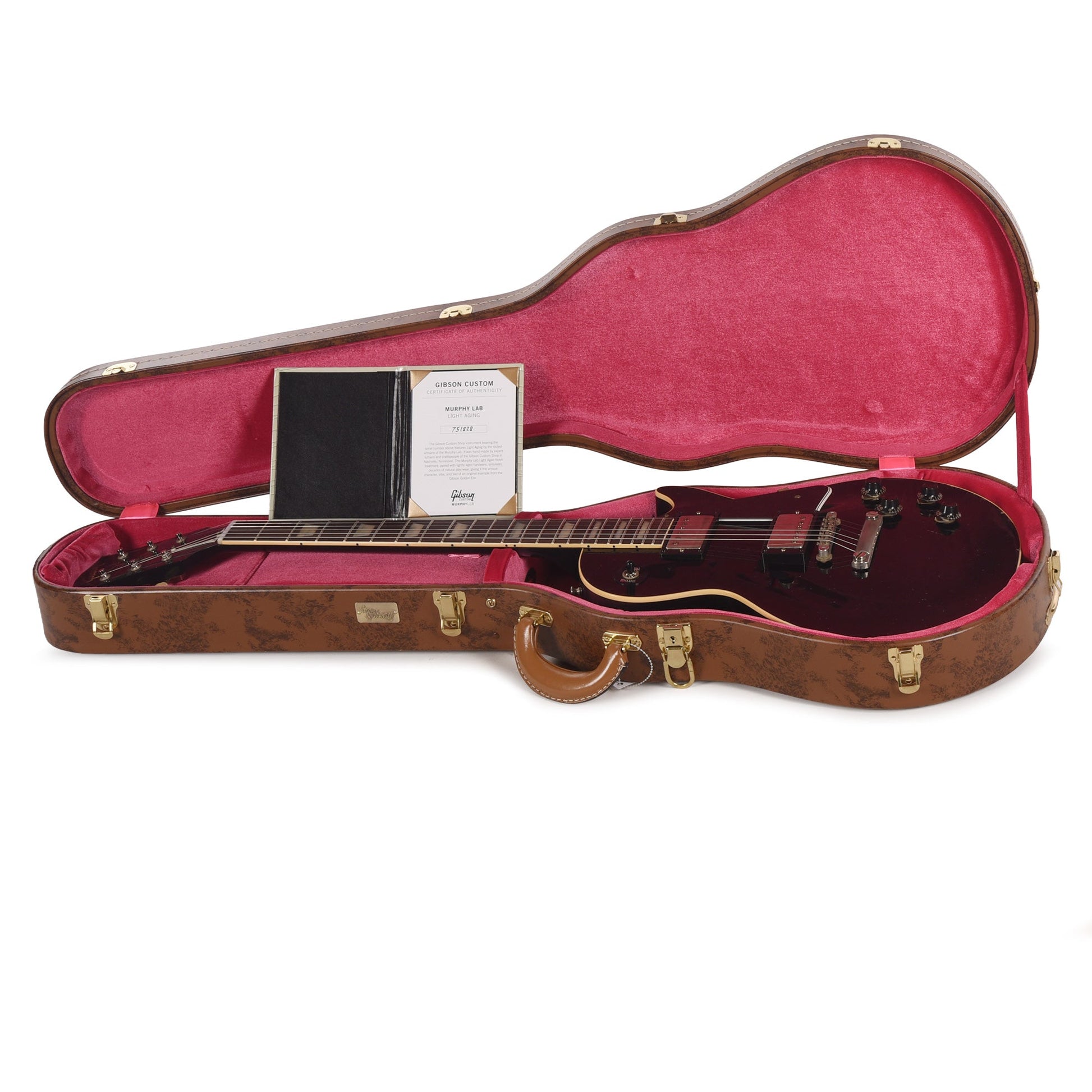 Gibson Custom Shop Limited Run 1957 Les Paul Standard Antique Ebony Murphy Lab Light Aged