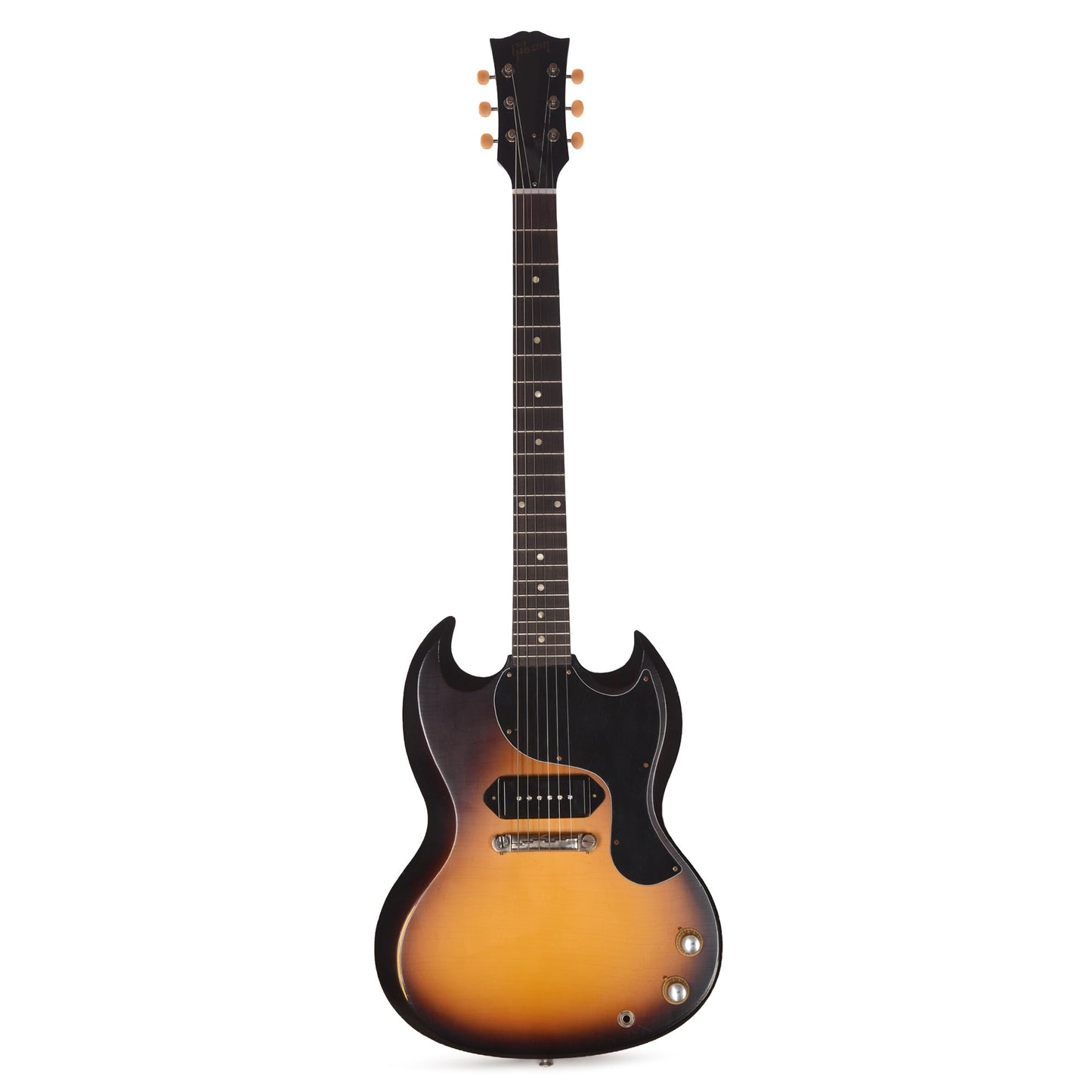 Gibson Custom Shop Limited Run 1963 SG Junior Antique Vintage Sunburst Murphy Lab Light Aged w/Lightning Bar