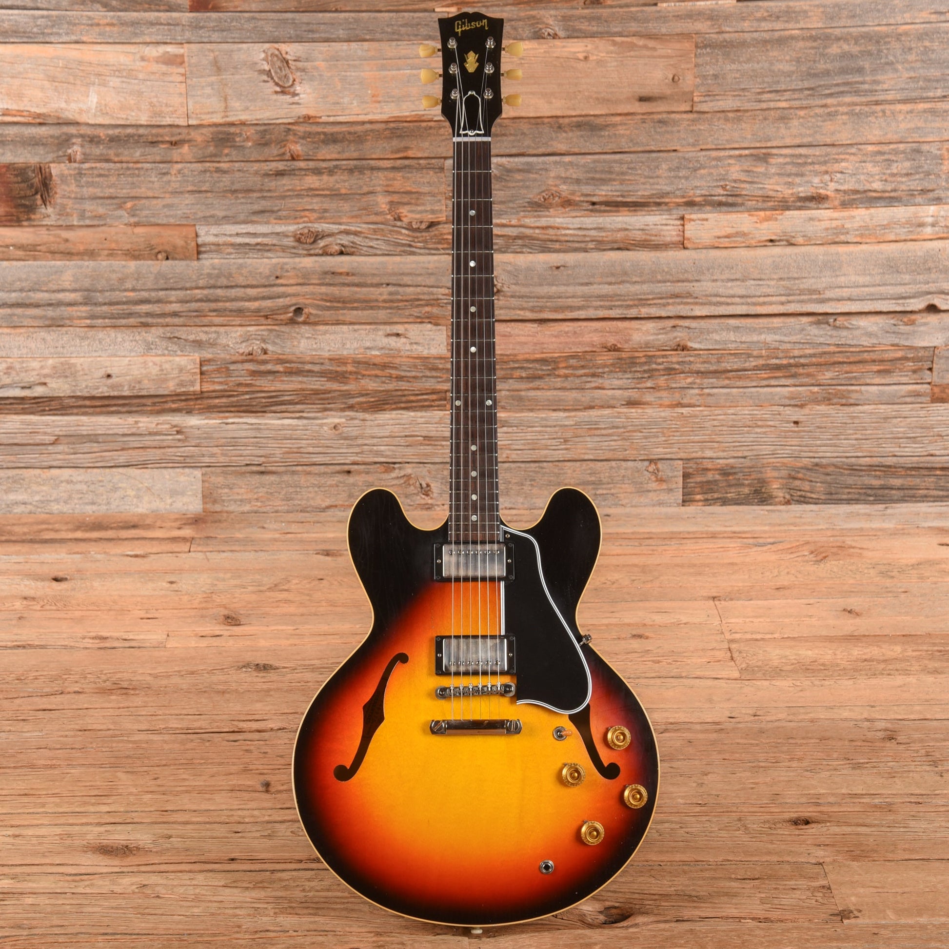 Gibson Custom Shop Murphy Lab 1958 ES-335 Reissue Light Aged Tri Burst 2024