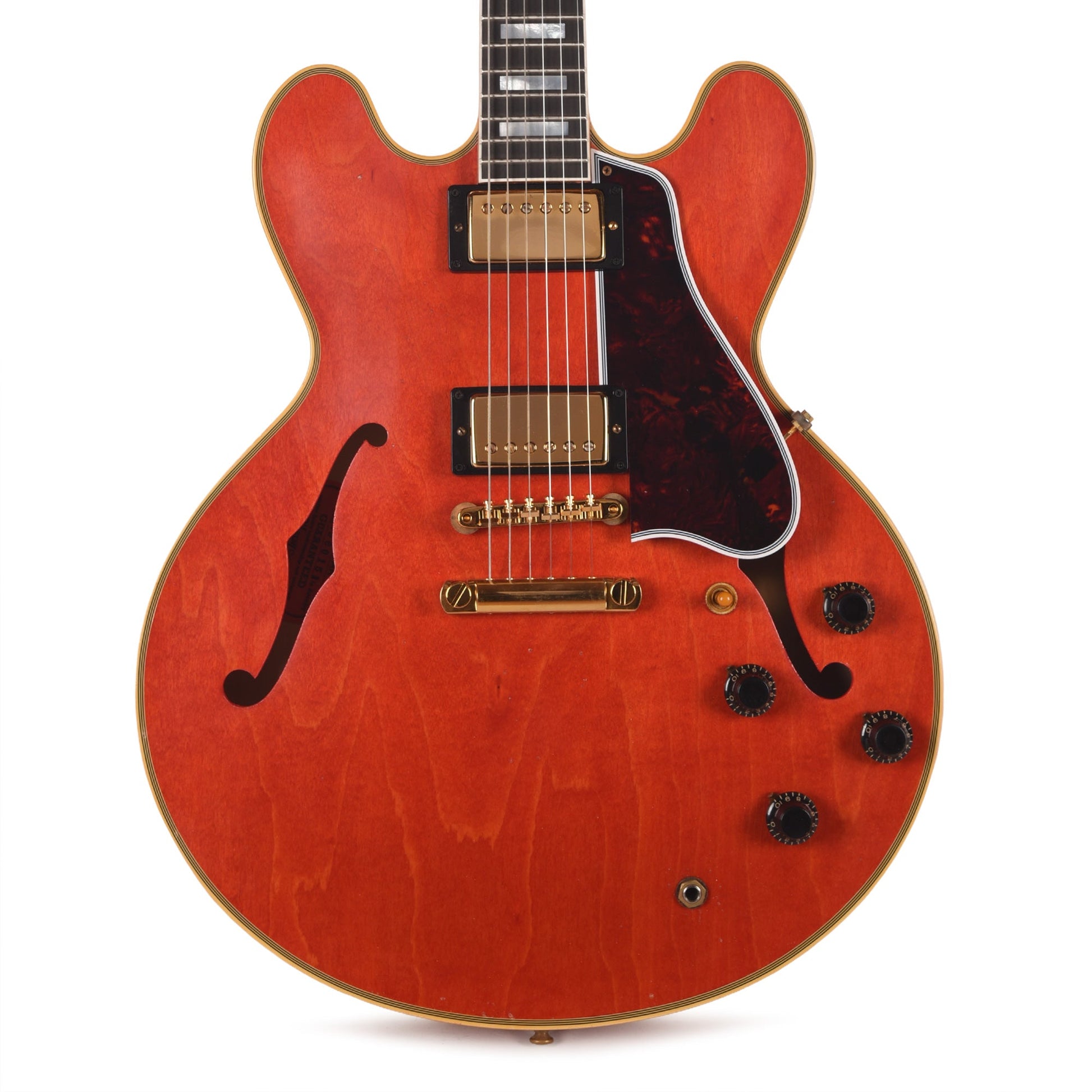 Gibson Custom Shop Murphy Lab 1959 ES-355 Reissue Stop Bar Watermelon Red Light Aged