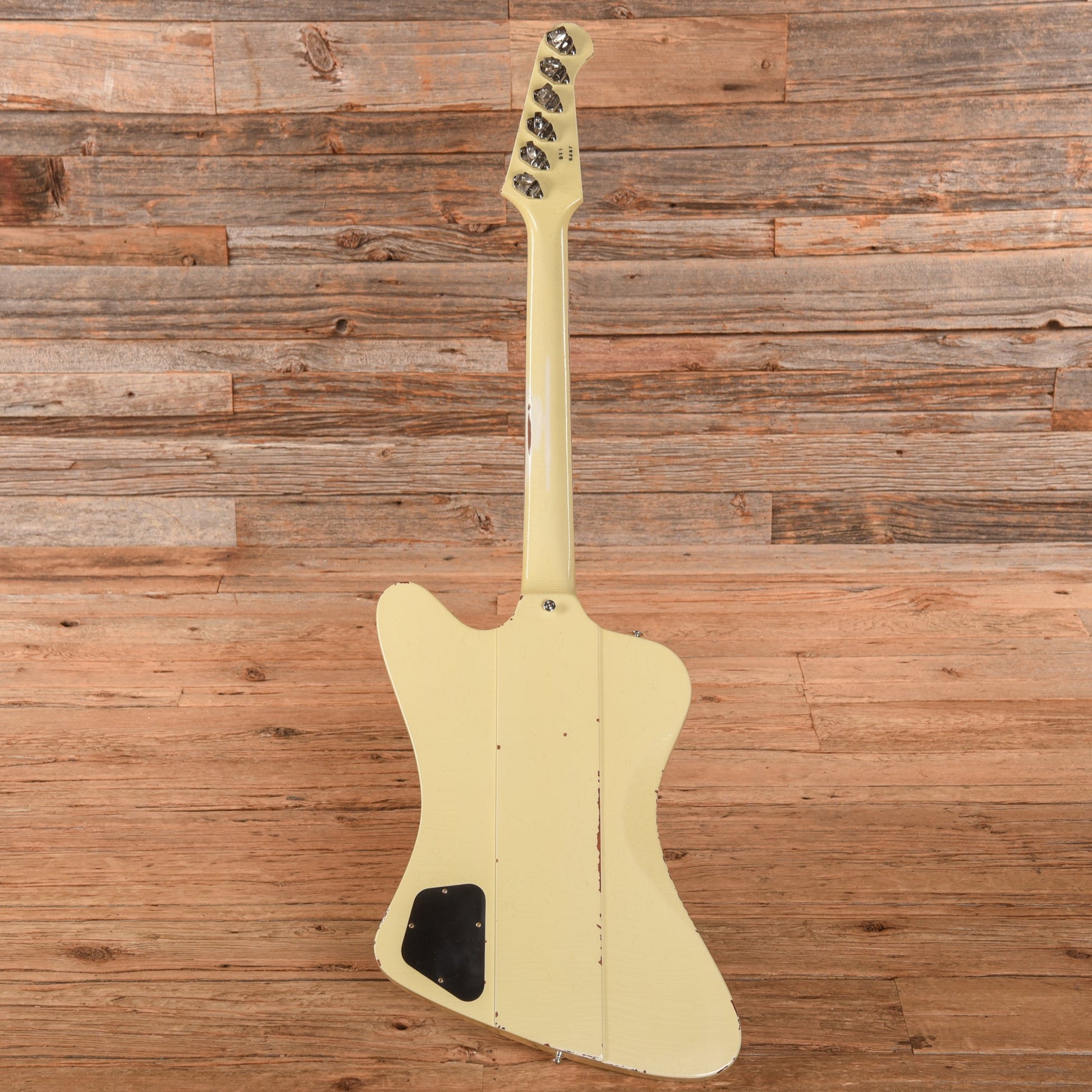 Gibson Custom Shop Murphy Lab '64 Johnny Winter Signature Firebird V Polaris White Aged 2021