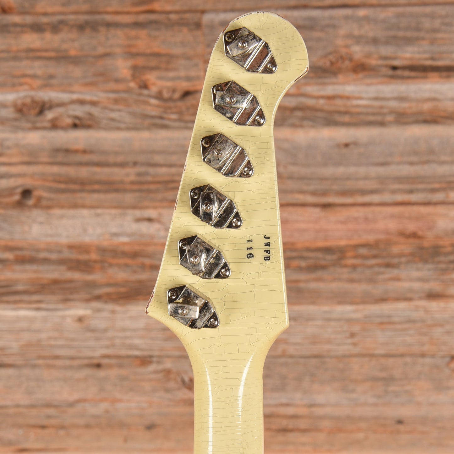Gibson Custom Shop Murphy Lab '64 Johnny Winter Signature Firebird V Polaris White Aged 2021