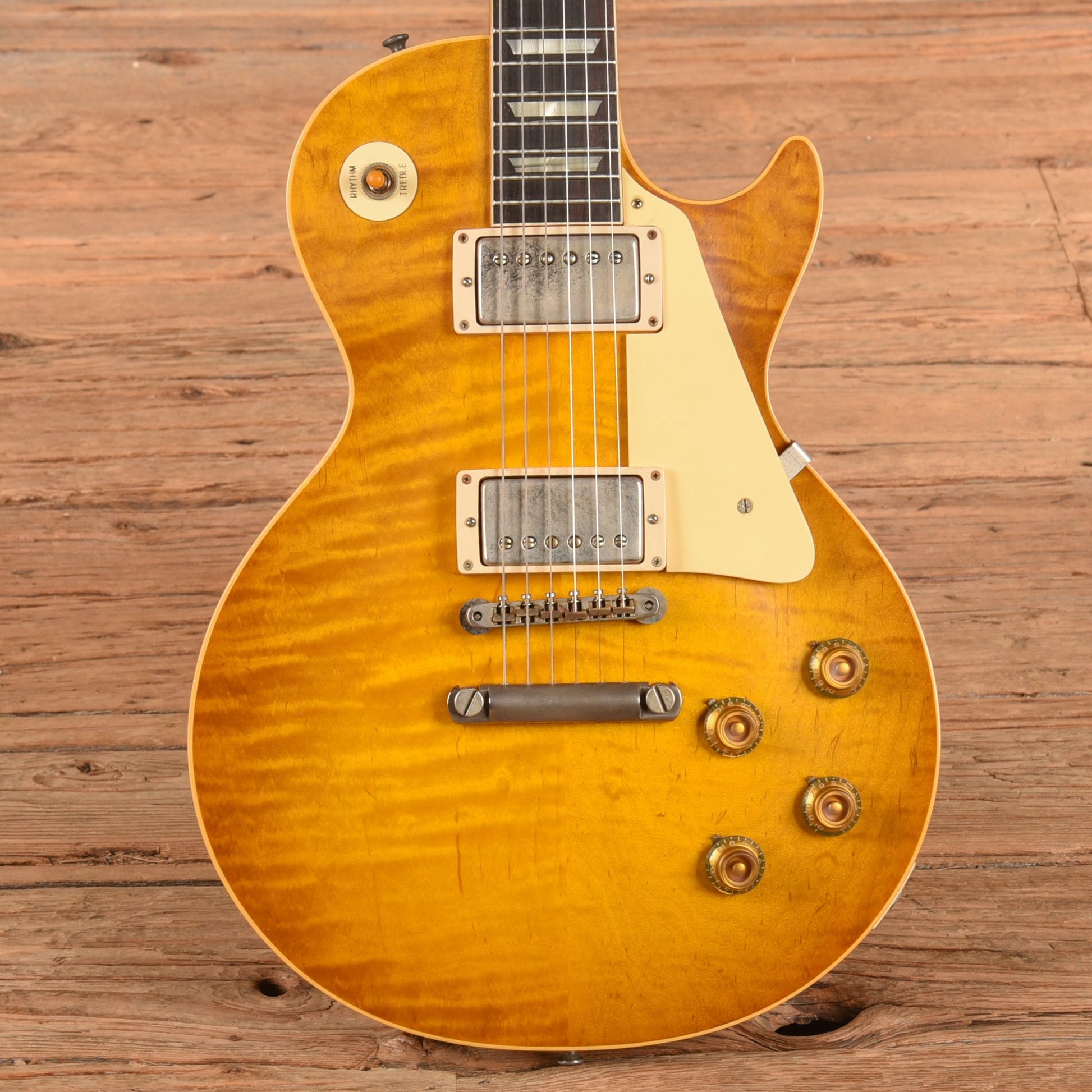 Gibson Custom Shop Murphy Lab Wildwood Spec '59 Les Paul Standard Reissue Ultra Light Aged, Brazilian Rosewood Lemon Burst