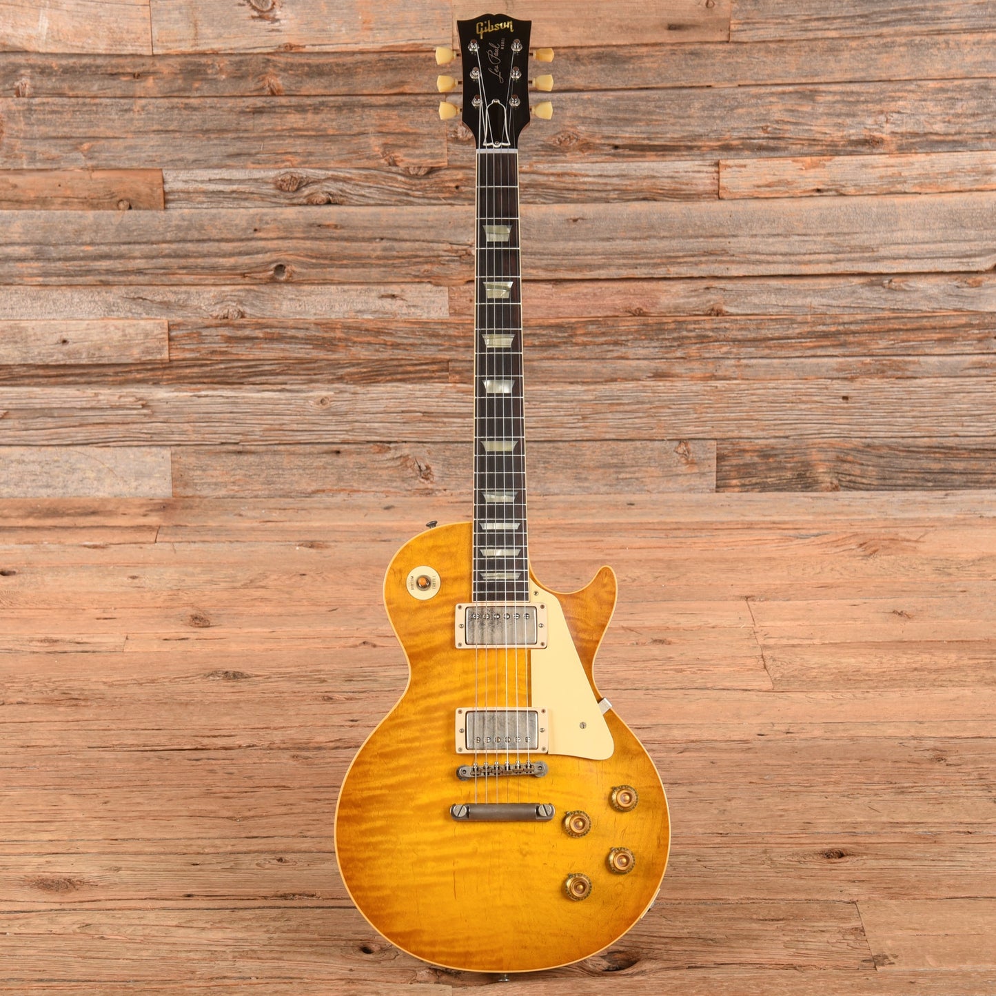 Gibson Custom Shop Murphy Lab Wildwood Spec '59 Les Paul Standard Reissue Ultra Light Aged, Brazilian Rosewood Lemon Burst