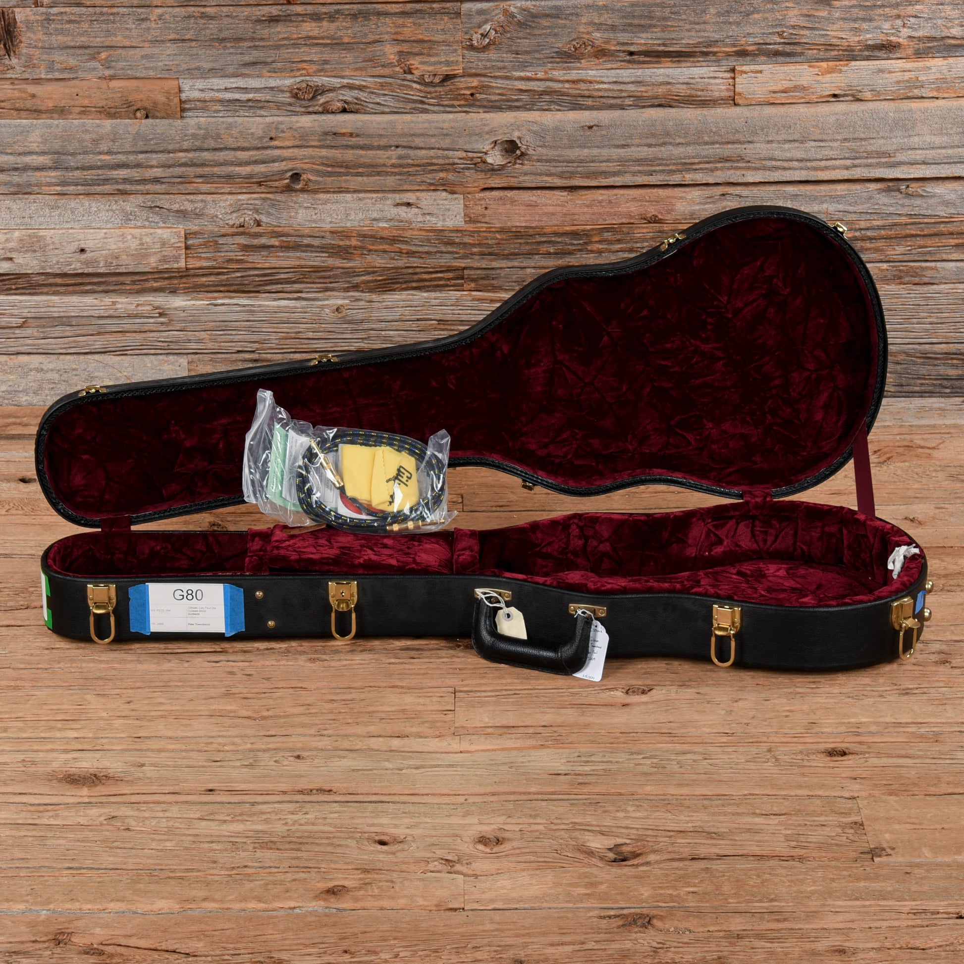 Gibson Custom Shop Pete Townshend 1970 Les Paul Deluxe Deluxe #9 Sunburst 2005