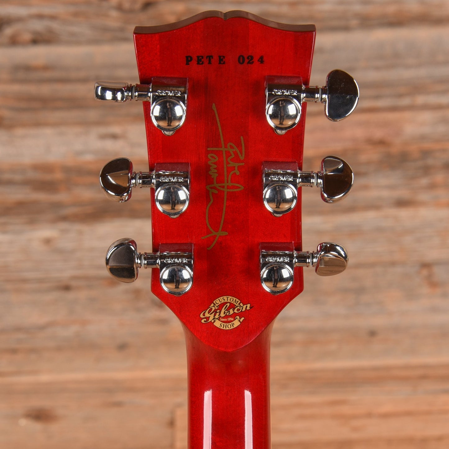 Gibson Custom Shop Pete Townshend Les Paul Deluxe #1 Wine Red 2006