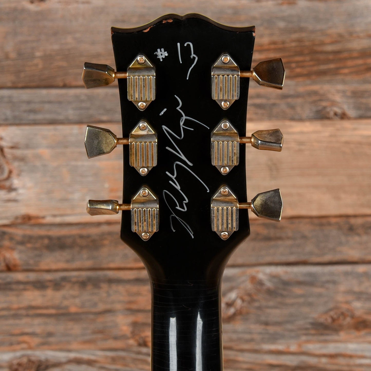 Gibson Custom Shop Robby Krieger Les Paul Custom Signed 13/50 Black 2014