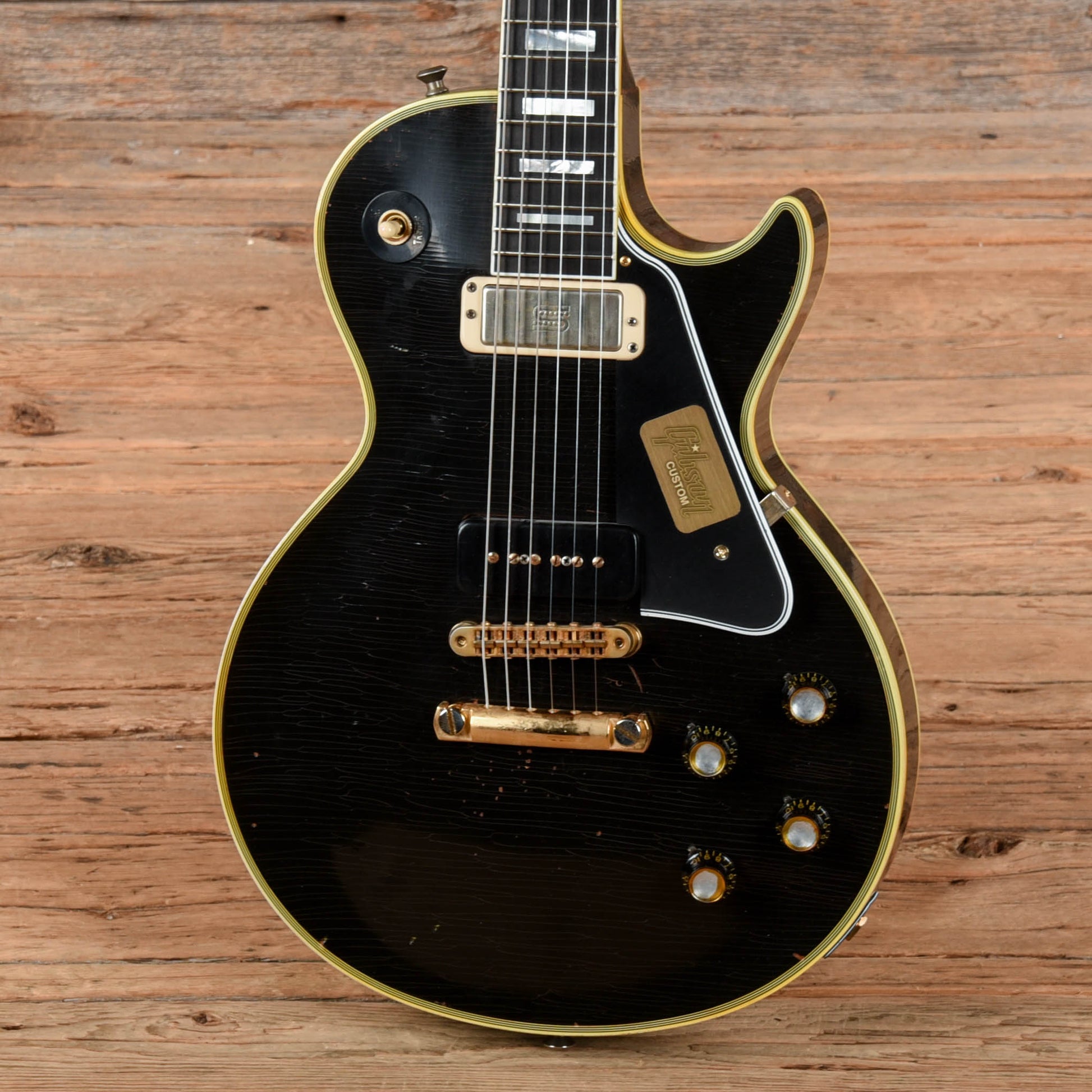 Gibson Custom Shop Robby Krieger Les Paul Custom Signed 13/50 Black 2014