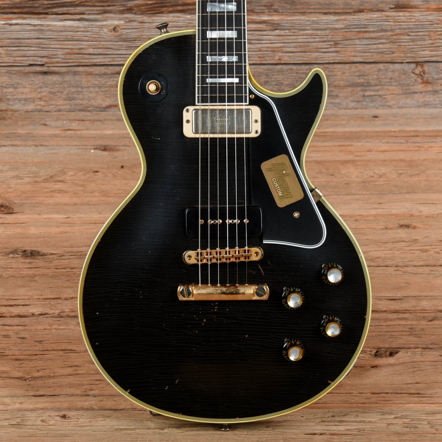 Gibson Custom Shop Robby Krieger Les Paul Custom Signed 13/50 Black 2014