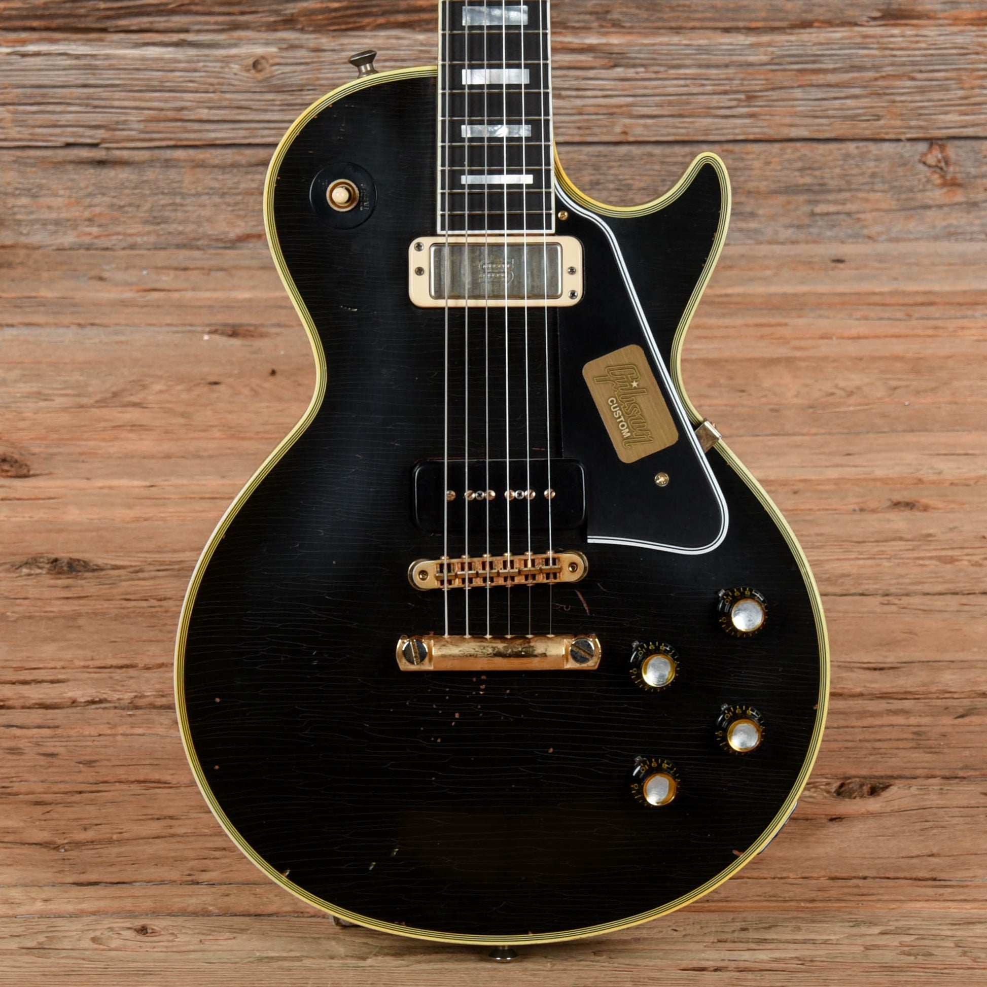 Gibson Custom Shop Robby Krieger Les Paul Custom Signed 13/50 Black 2014