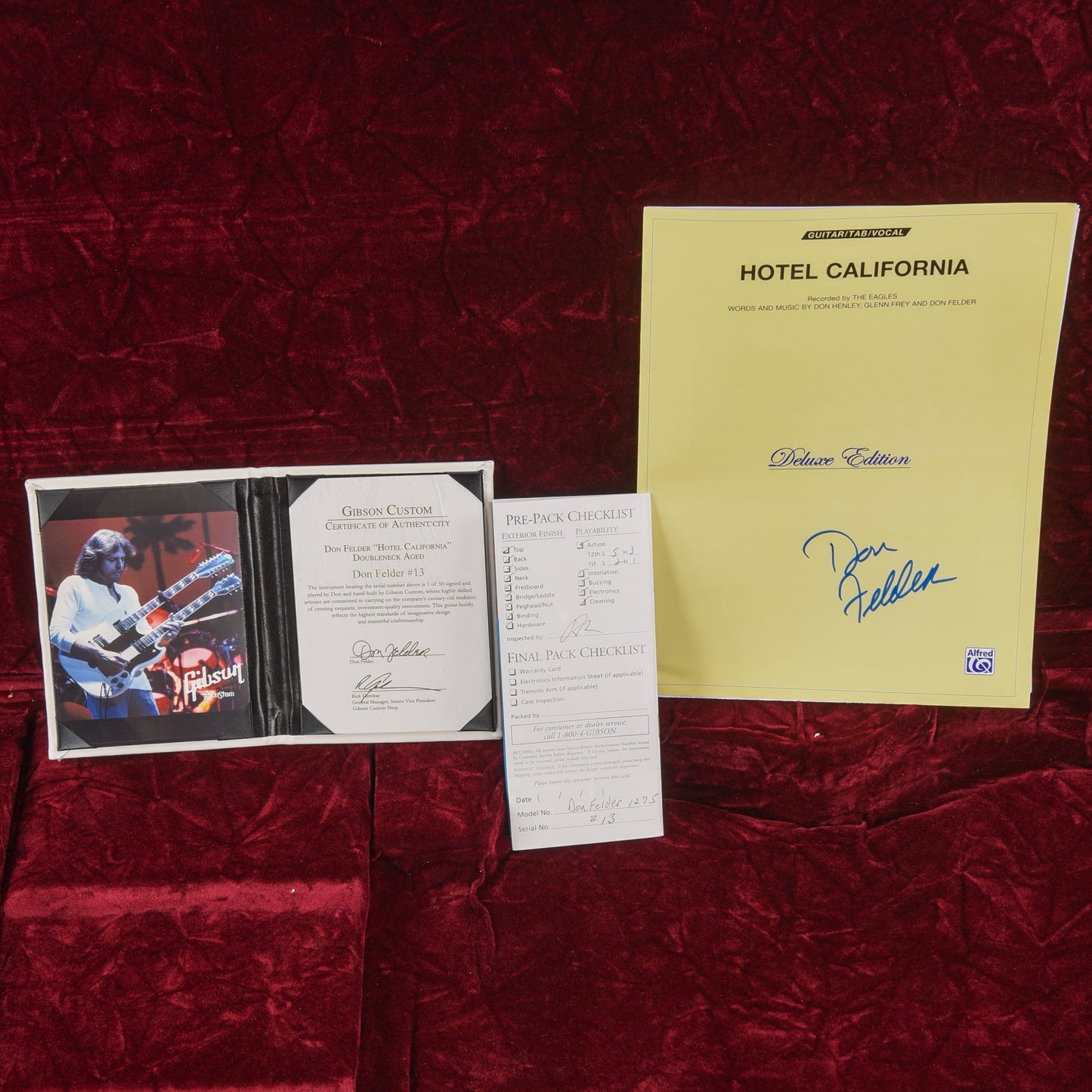 Gibson Don Felder "Hotel California" EDS-1275 Alpine White 2010