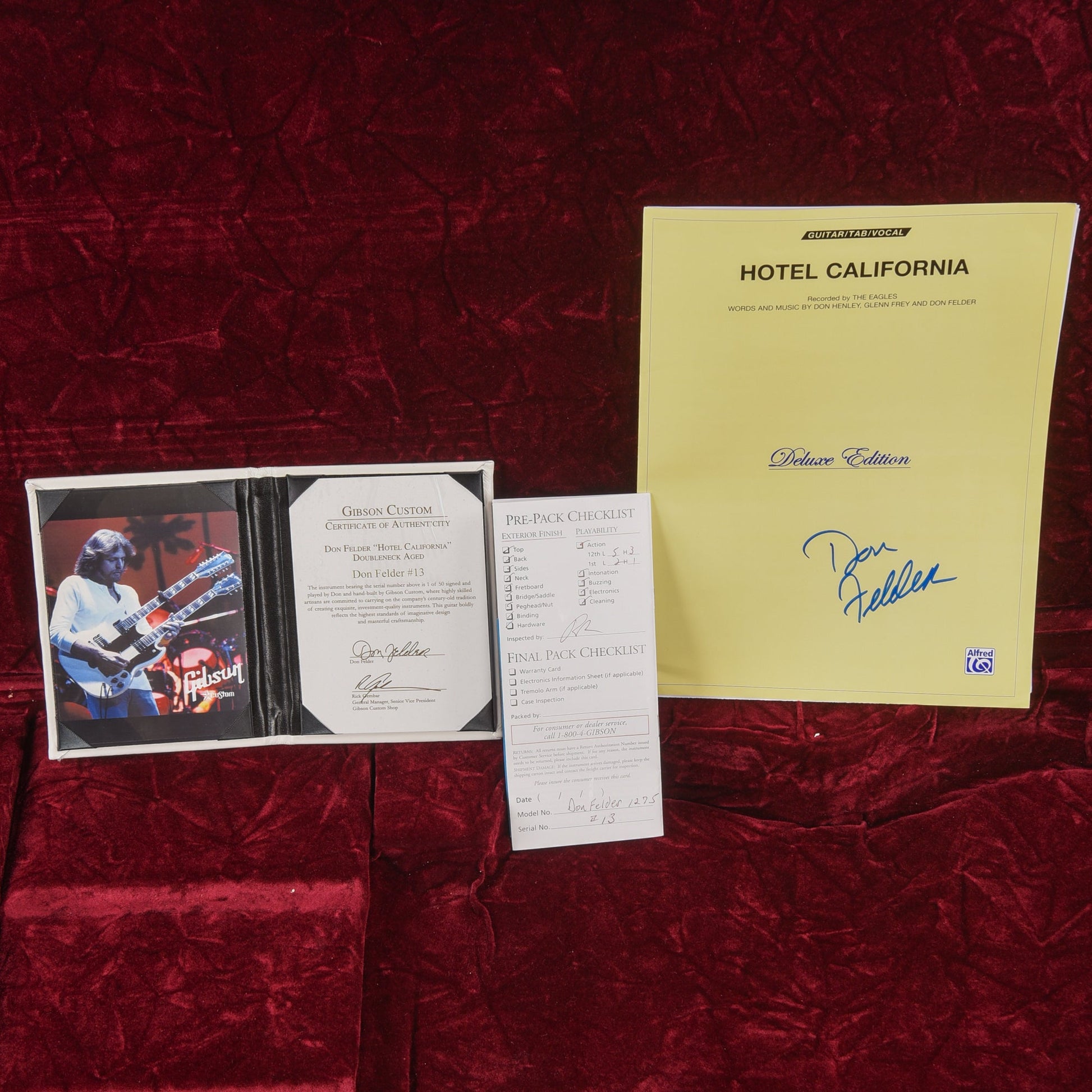 Gibson Don Felder "Hotel California" EDS-1275 Alpine White 2010