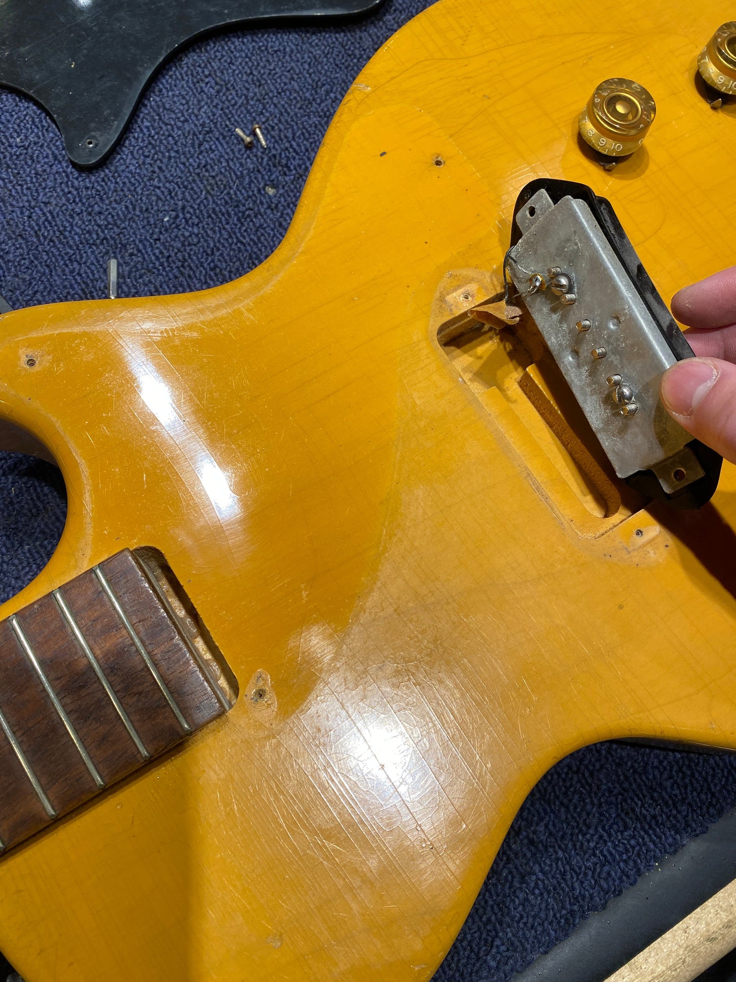 Gibson Les Paul Junior 3/4 TV Yellow 1954