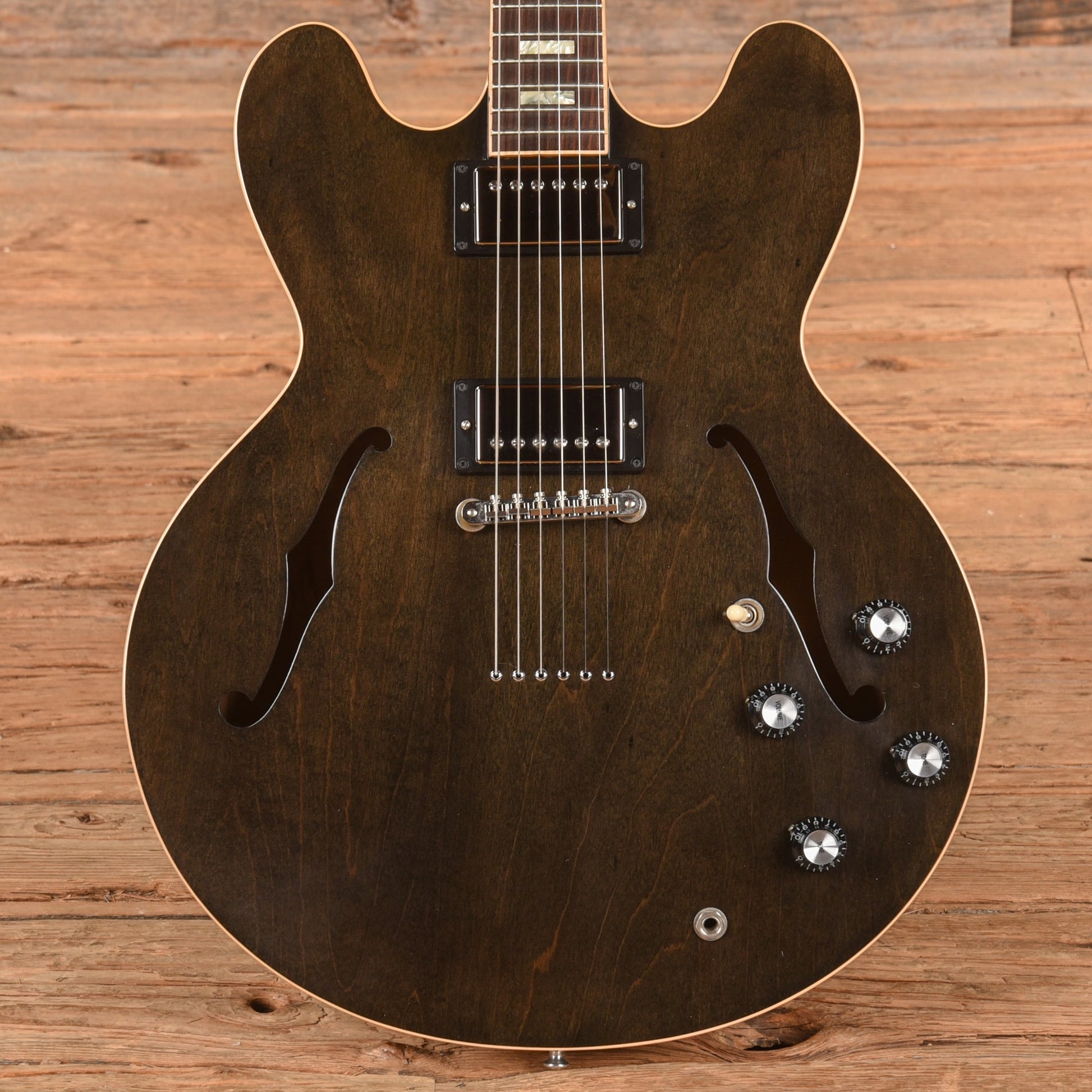 Gibson Prototype ES-335 String Through Mocha Brown 2021