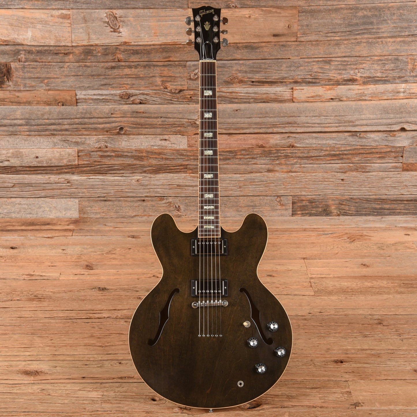 Gibson Prototype ES-335 String Through Mocha Brown 2021