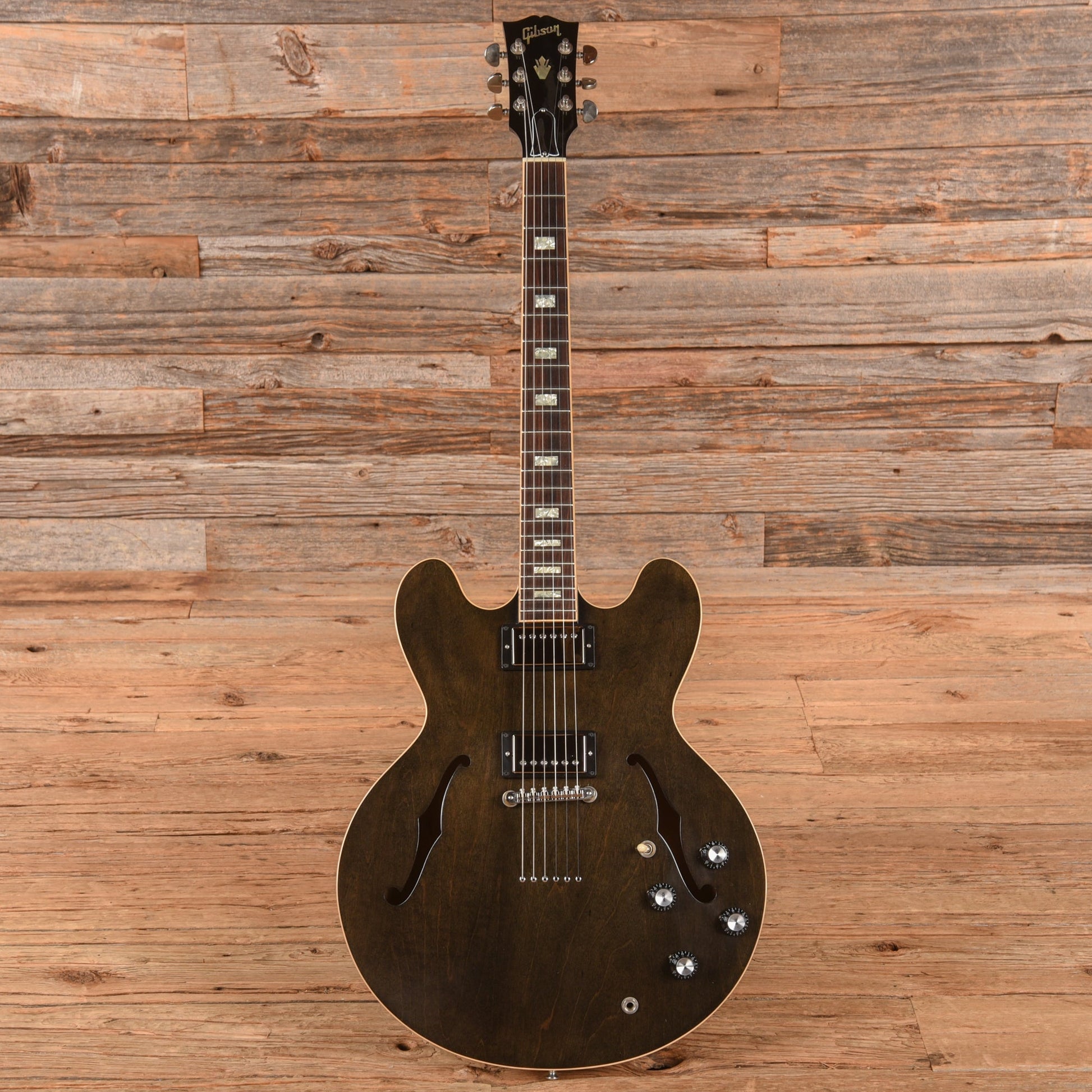 Gibson Prototype ES-335 String Through Mocha Brown 2021
