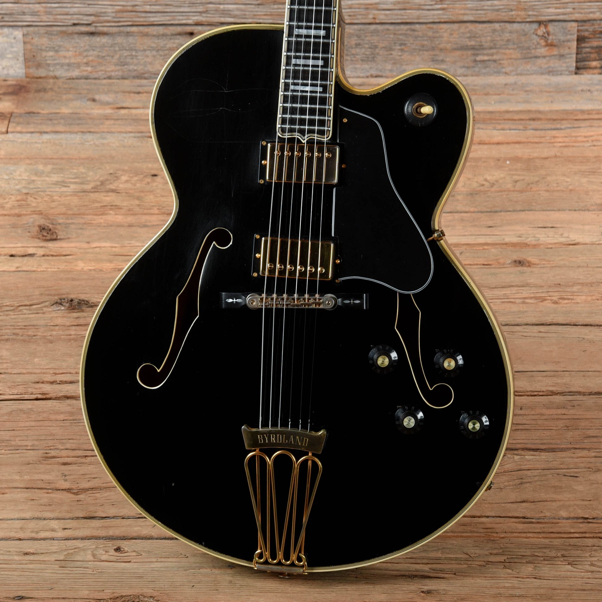 Gibson Byrdland Ebony refinish 1975