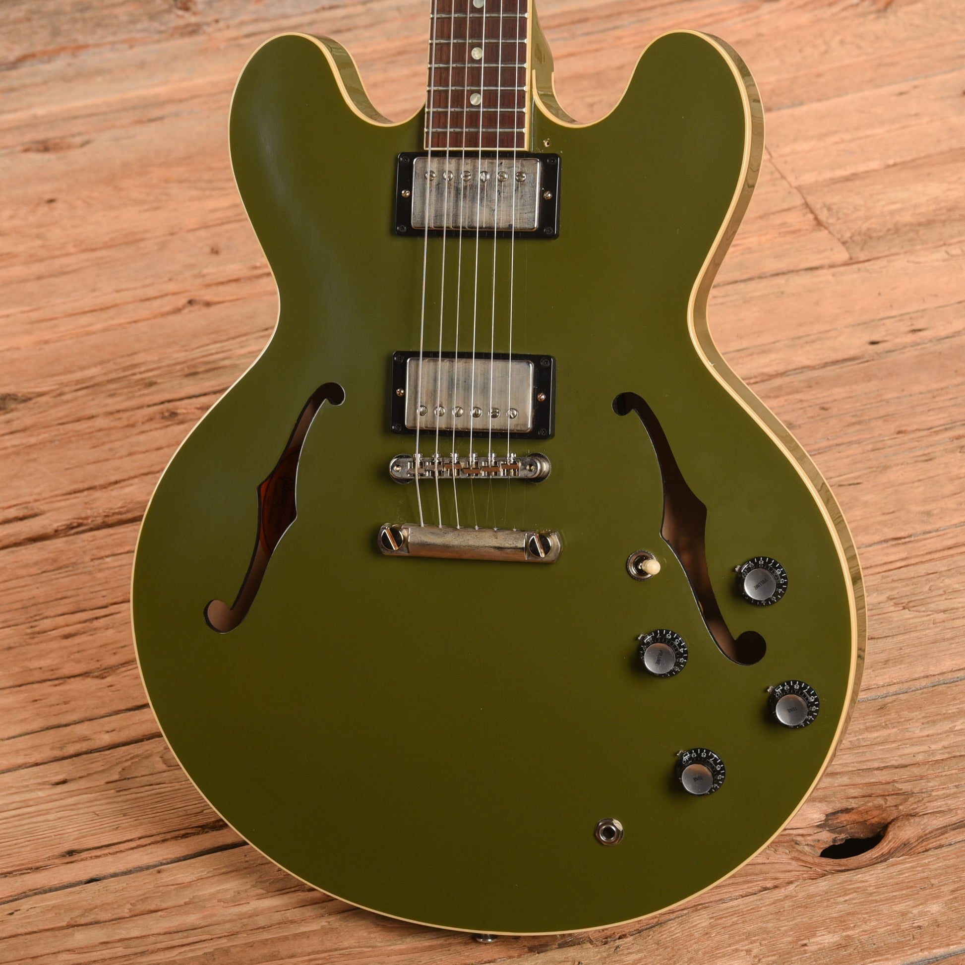 Gibson Custom '61 ES-335 "CME Spec" Antique Olive Drab 2020