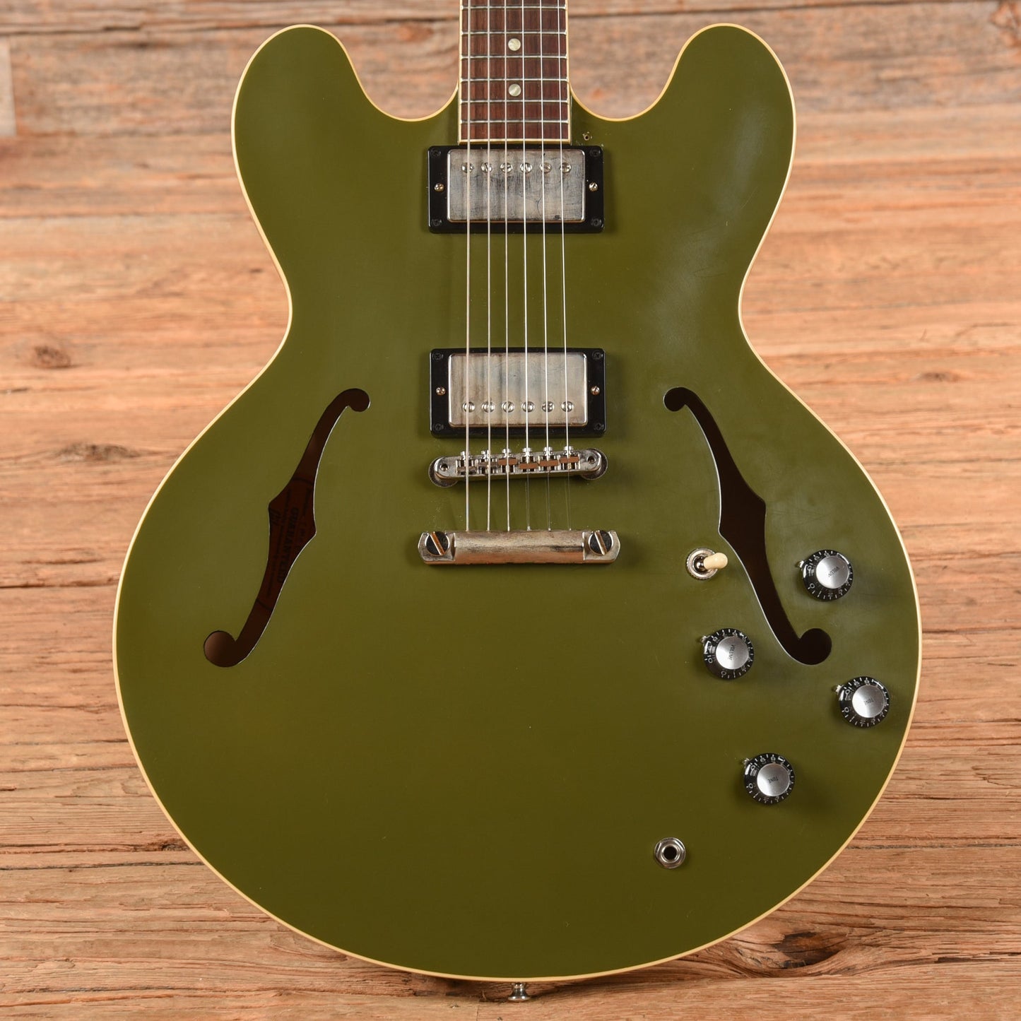 Gibson Custom '61 ES-335 "CME Spec" Antique Olive Drab 2020