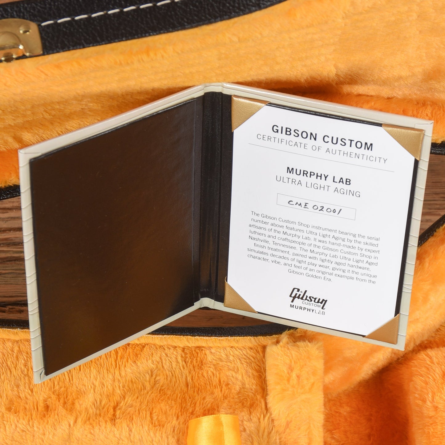 Gibson Custom Murphy Lab "CME Spec" 1961 ES-335 Reissue Ultra Light Aged Ebony 2021