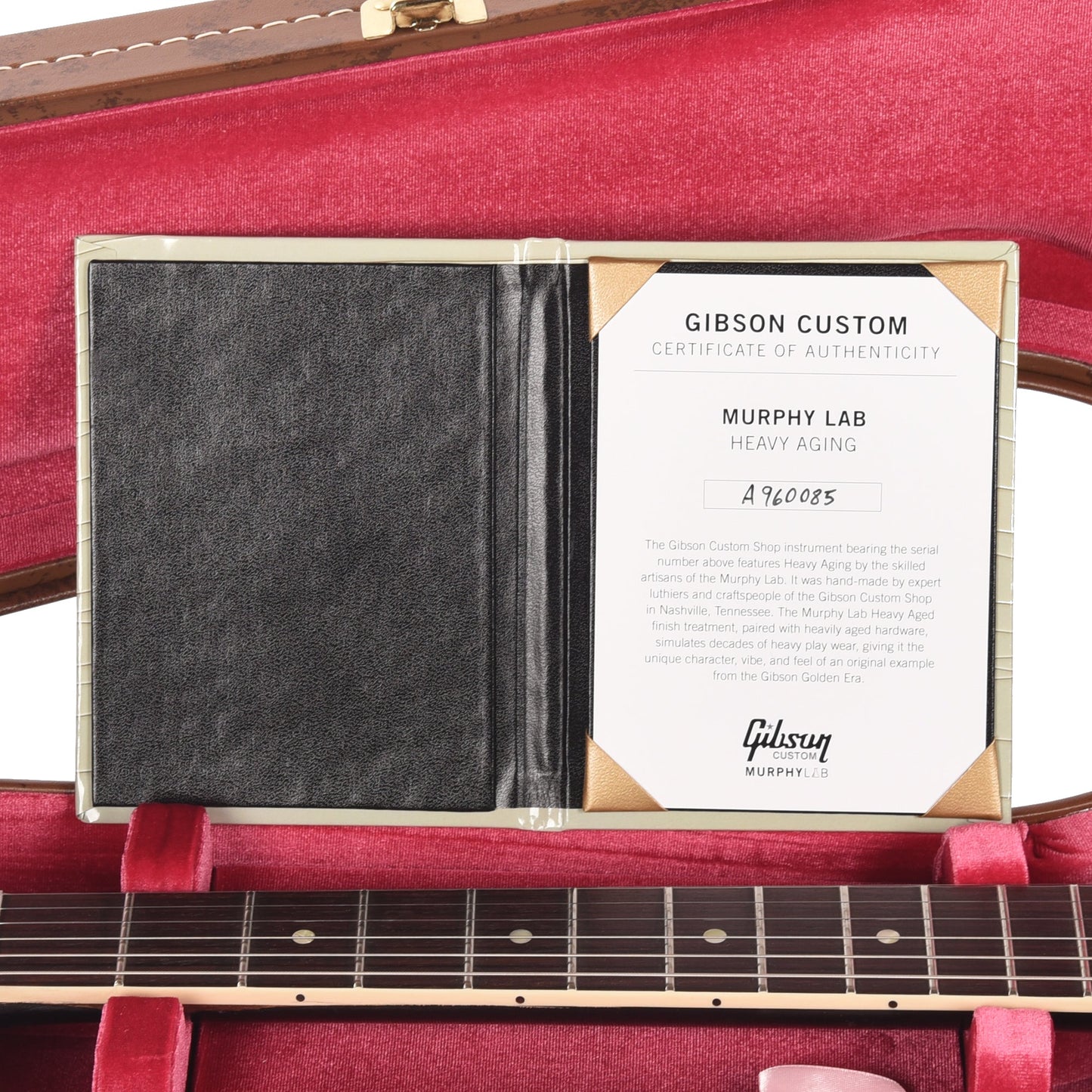 Gibson Custom Shop 1959 ES-335 Antique Dark Oxblood Murphy Lab Heavy Aged NH w/Custom "S" Buckers