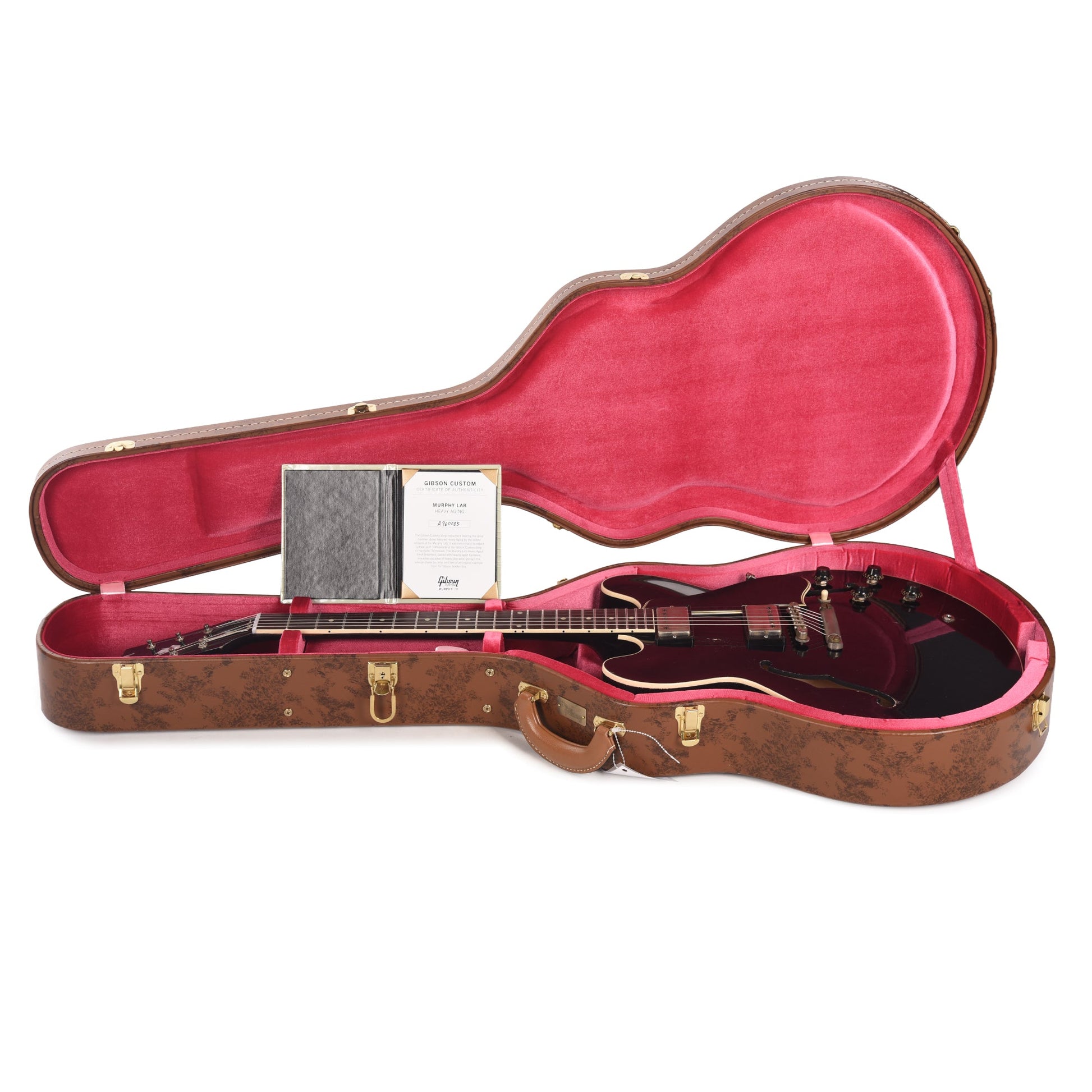 Gibson Custom Shop 1959 ES-335 Antique Dark Oxblood Murphy Lab Heavy Aged NH w/Custom "S" Buckers