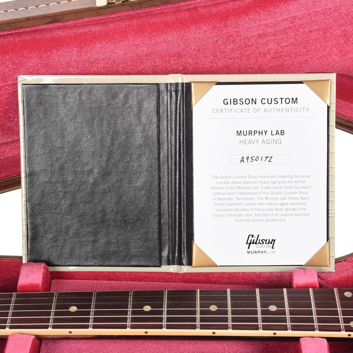 Gibson Custom Shop 1959 ES-335 "CME Spec" Antique Ebony Murphy Lab Heavy Aged