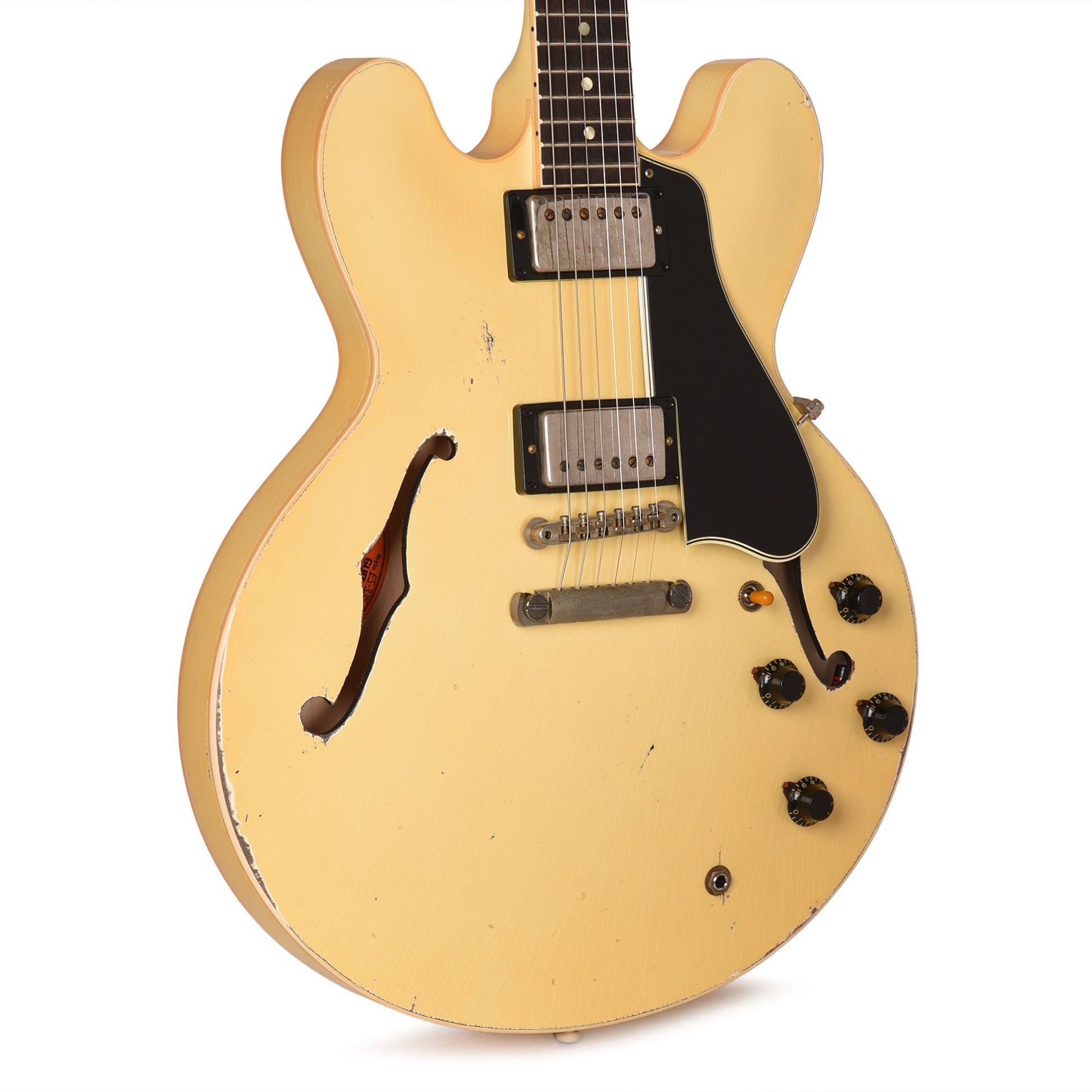 Gibson Custom Shop 1959 ES-335 "CME Spec" Heavy Antique White Murphy Lab Heavy Aged